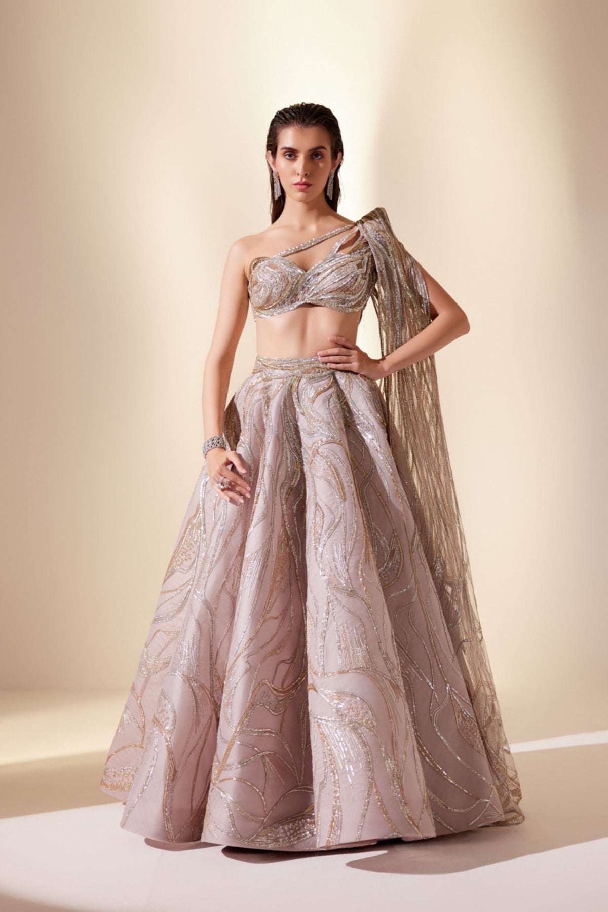 Mystical Dune Lehenga Set