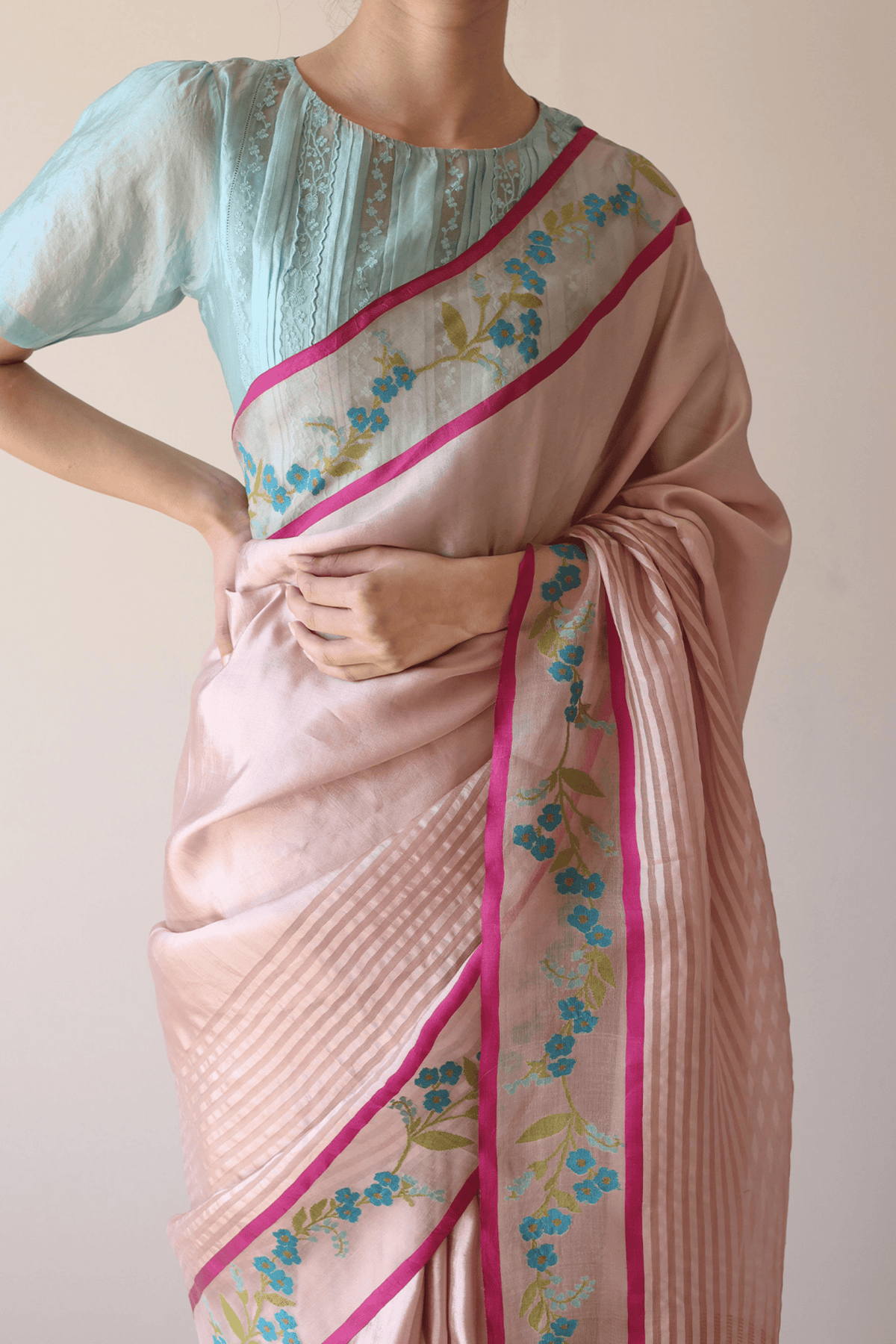 Soulful Embrace Jamdani Saree