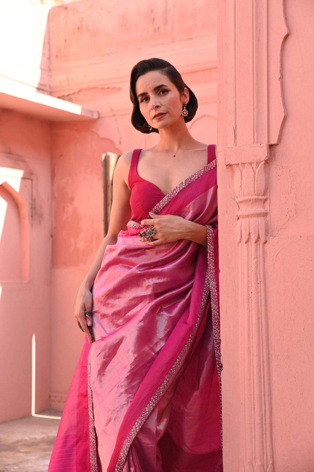Tissue Handloom Sari