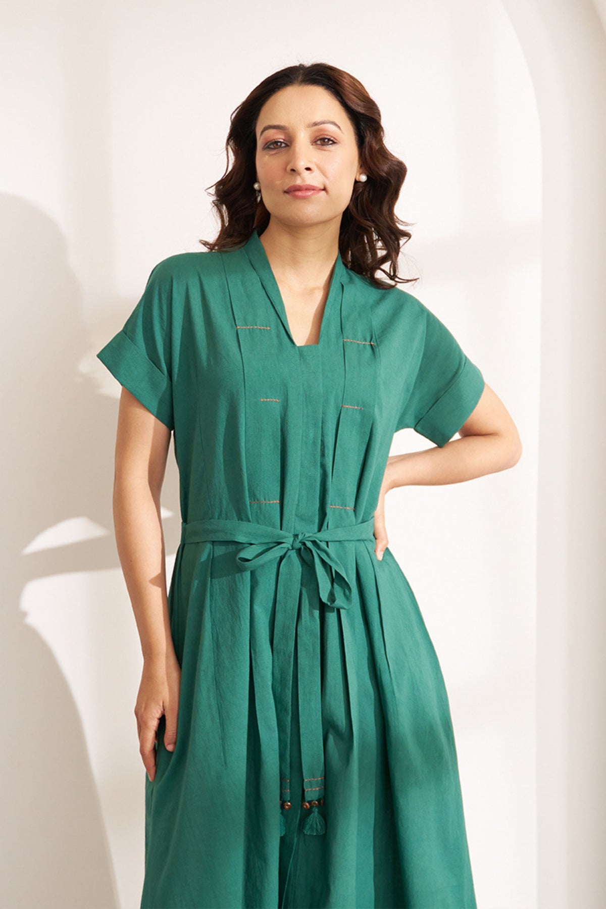 The Forest Green Dress
