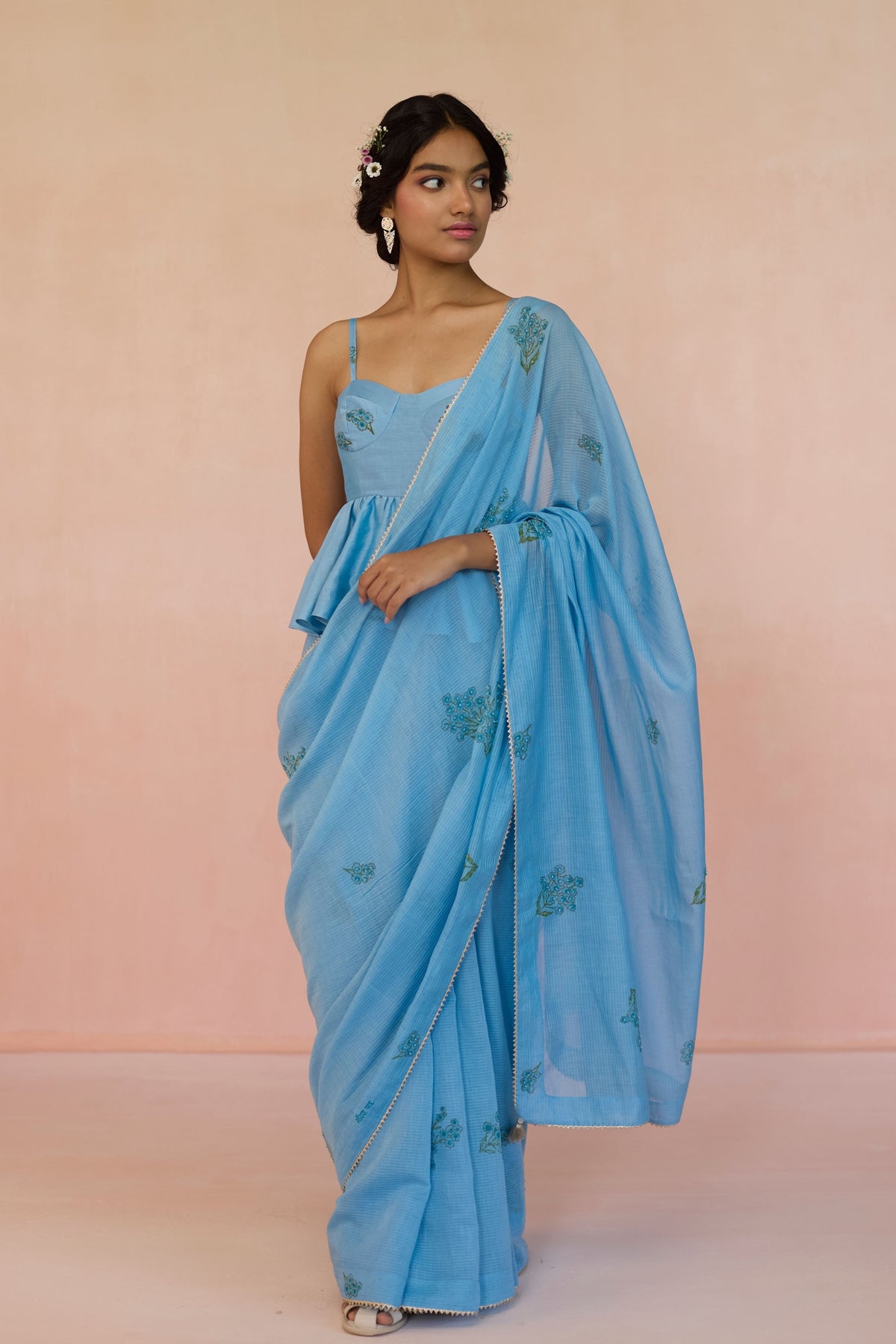 Neela Silk Saree