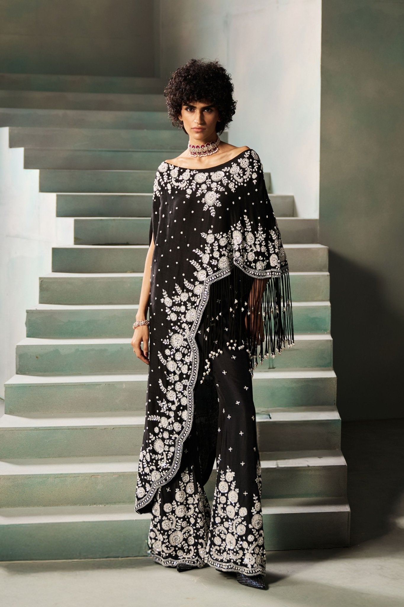 Aurora Cape Set - Rococo - Elahe