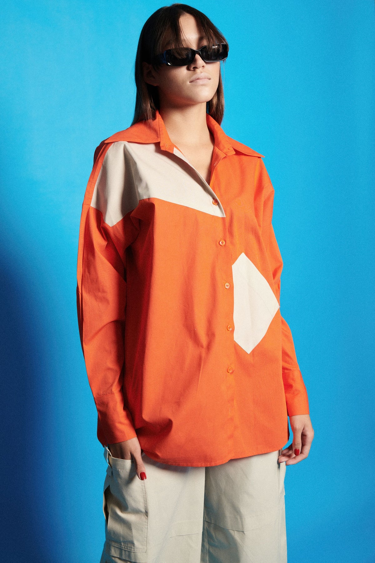 Orange Mud Co-ord Set