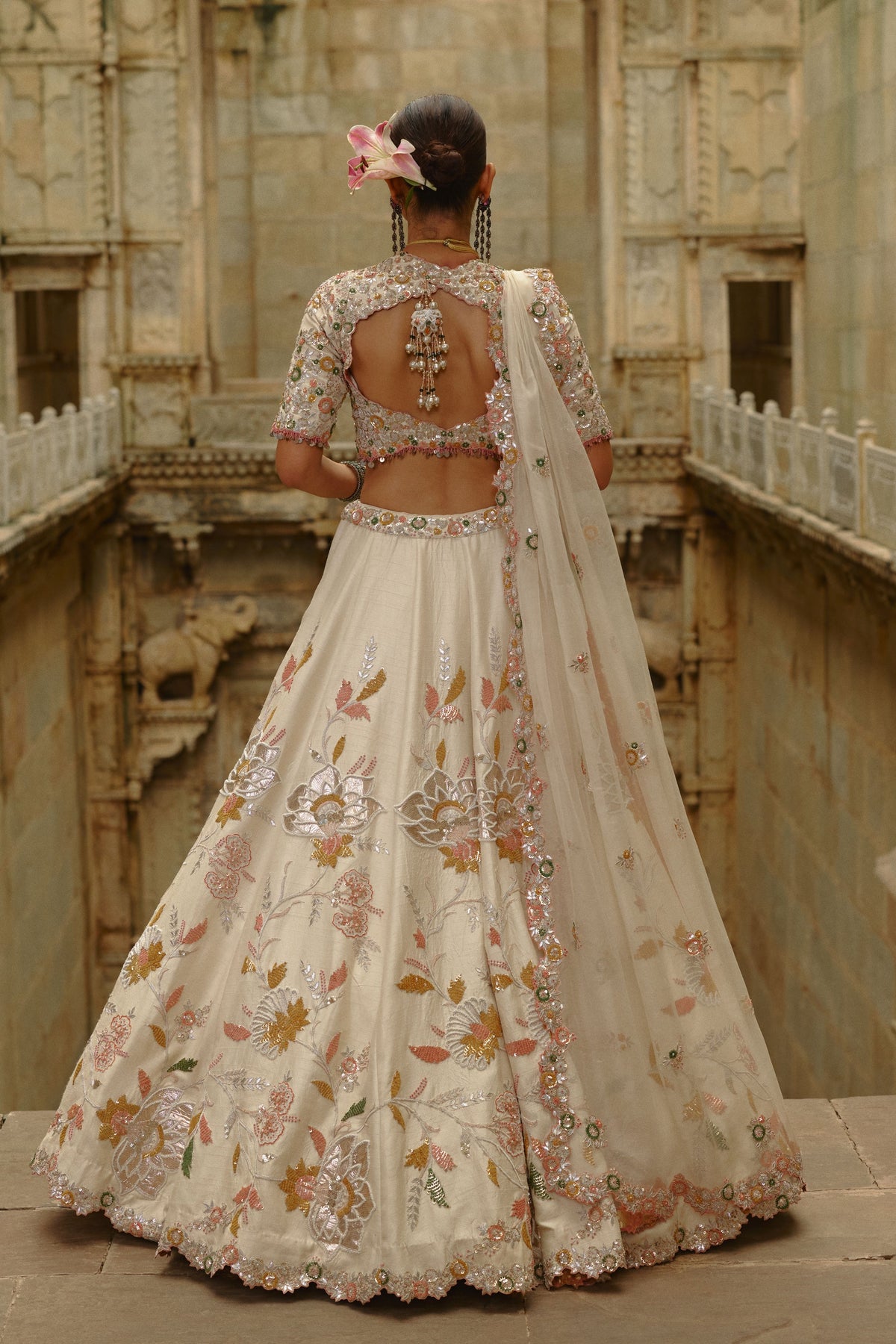 Gota Work Lehenga Set