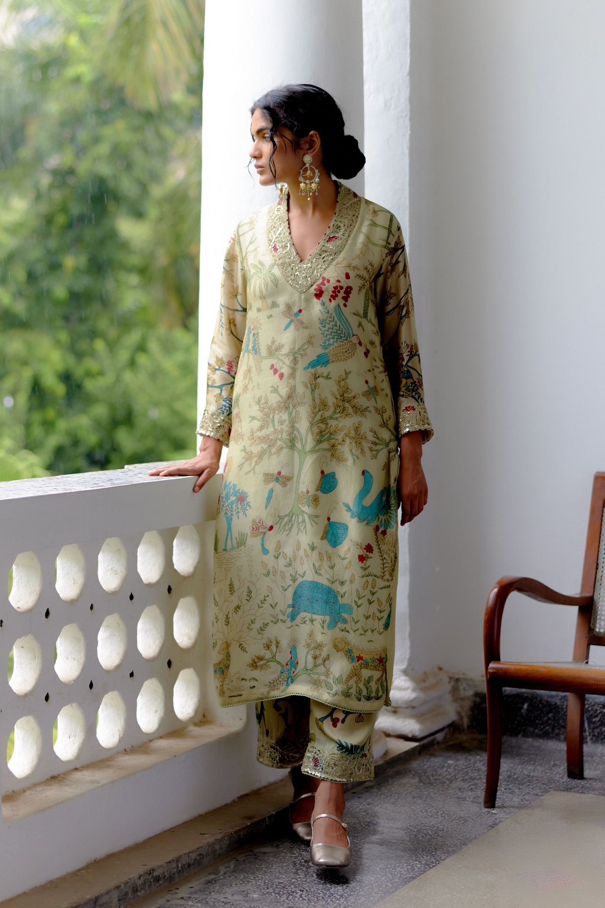 Ivory Gen-z Kurta Set