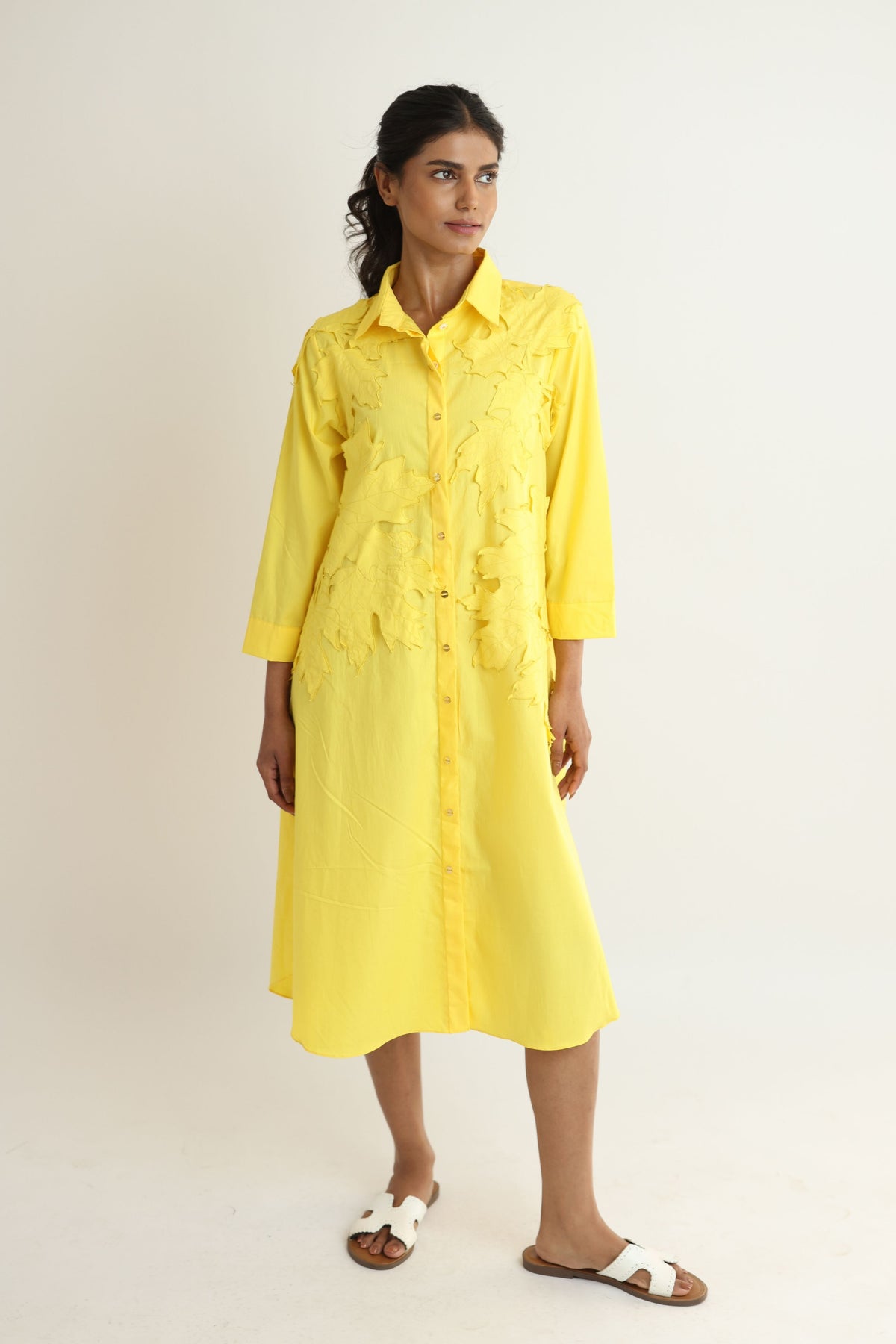 Koshur Yellow Dress