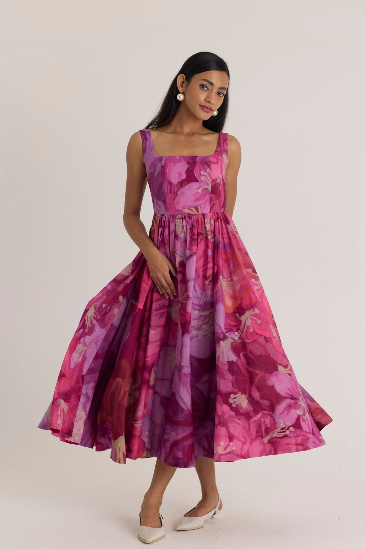 Violet Cherry Dress