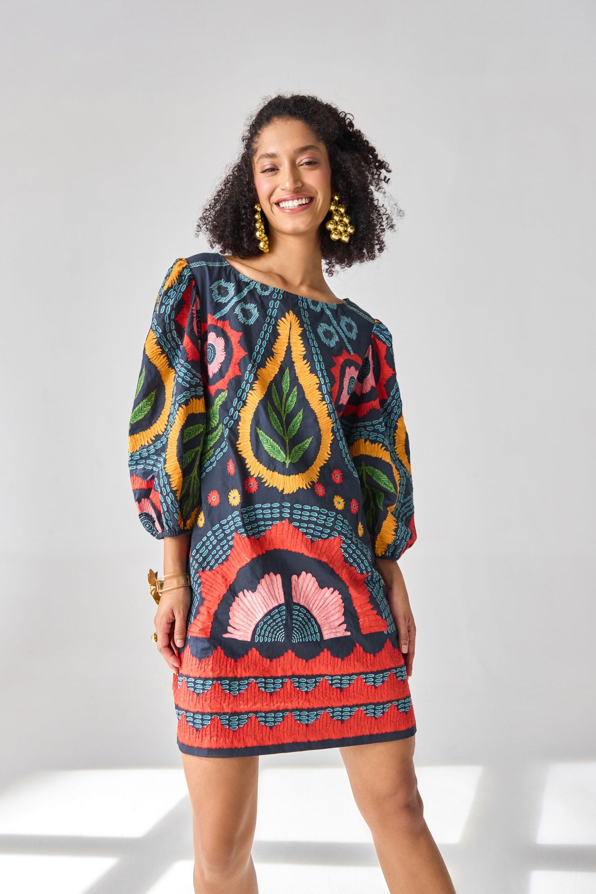 Jane Embroidered Dress