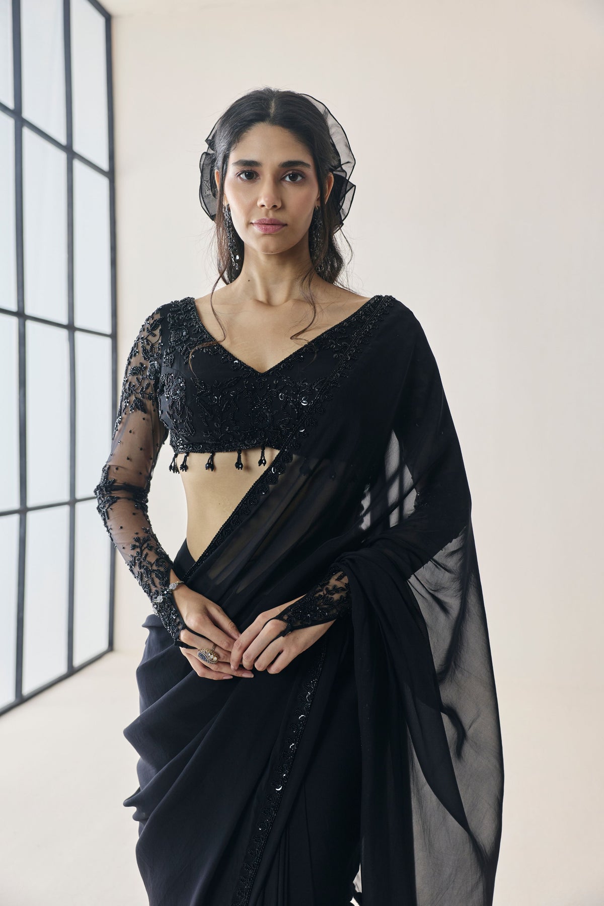 Mabel Pre Stitched Saree