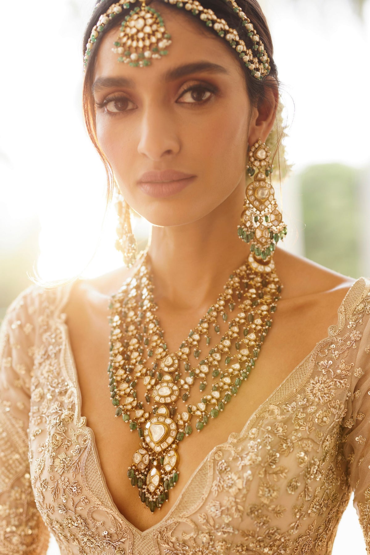 Mahal Ivory Lehenga Set