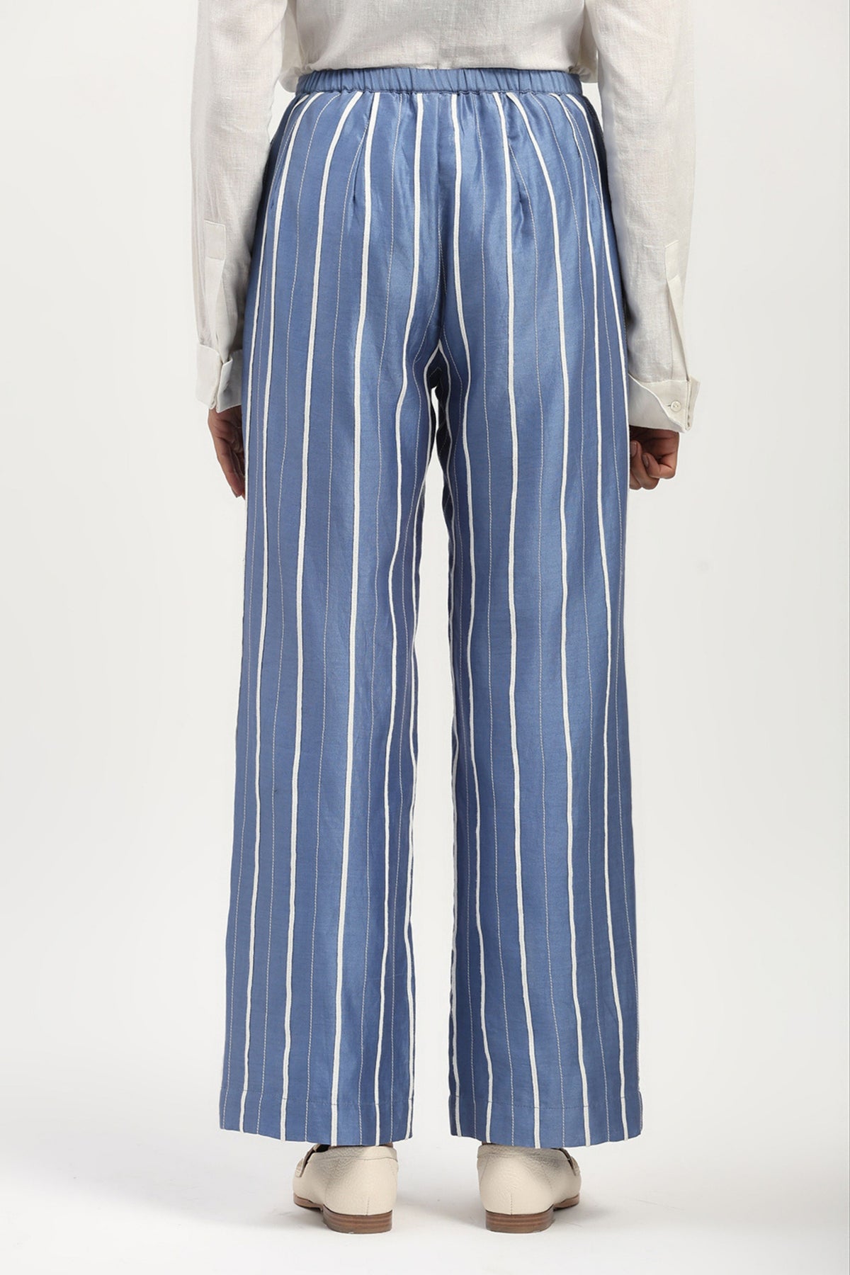Blue Stripe Trouser