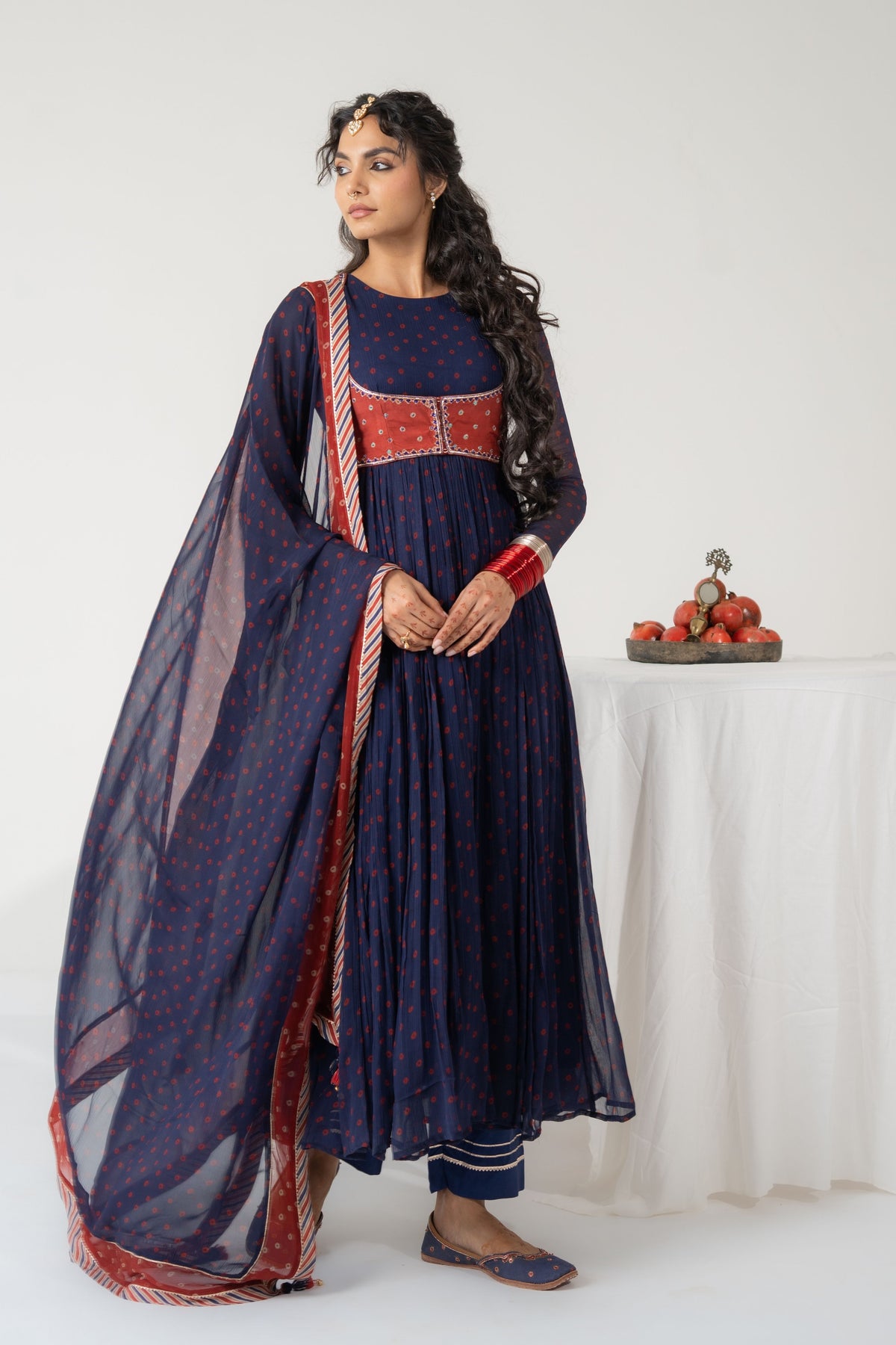 Gulnaar  Anarkali Set