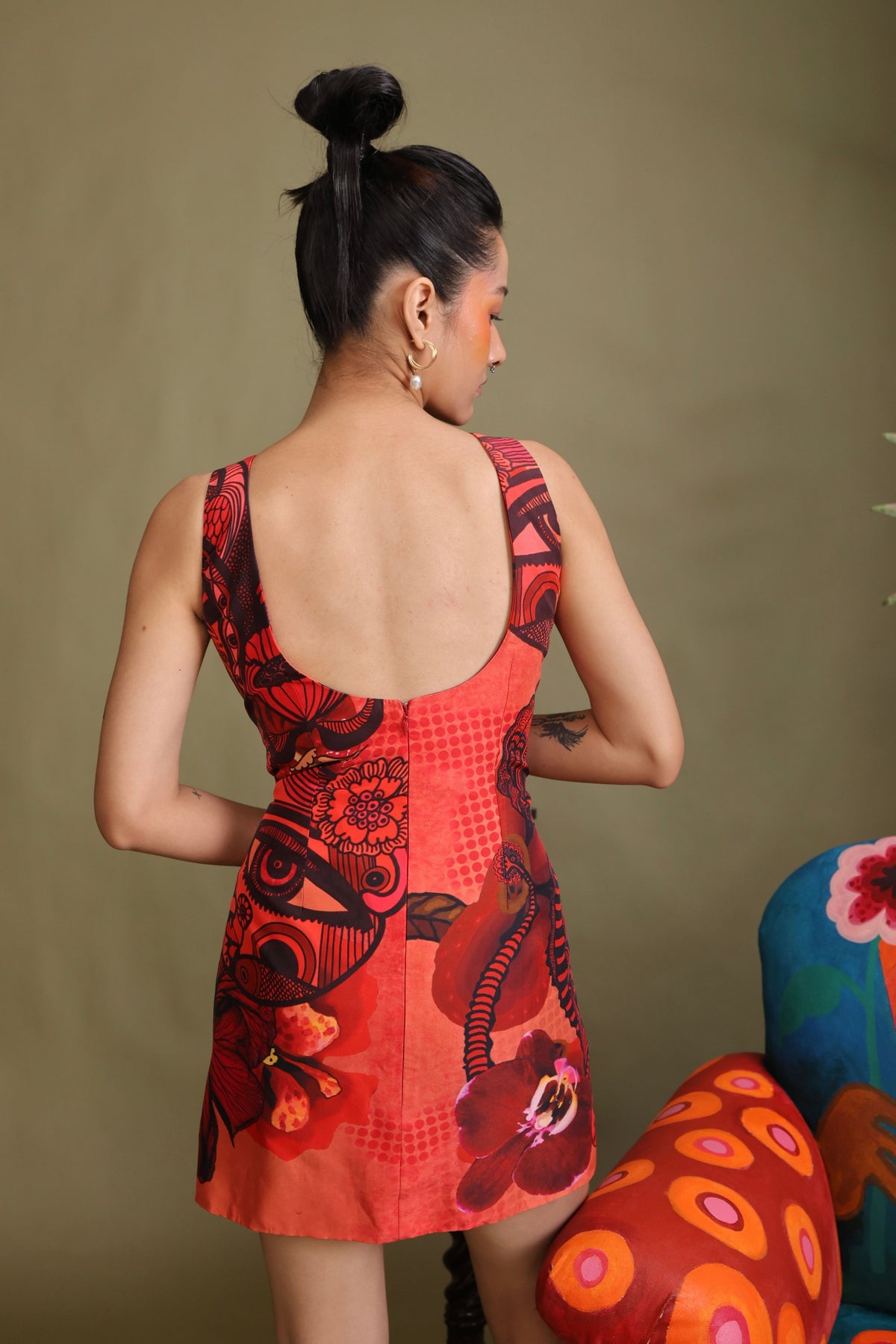 Bominati Printed Mini Dress