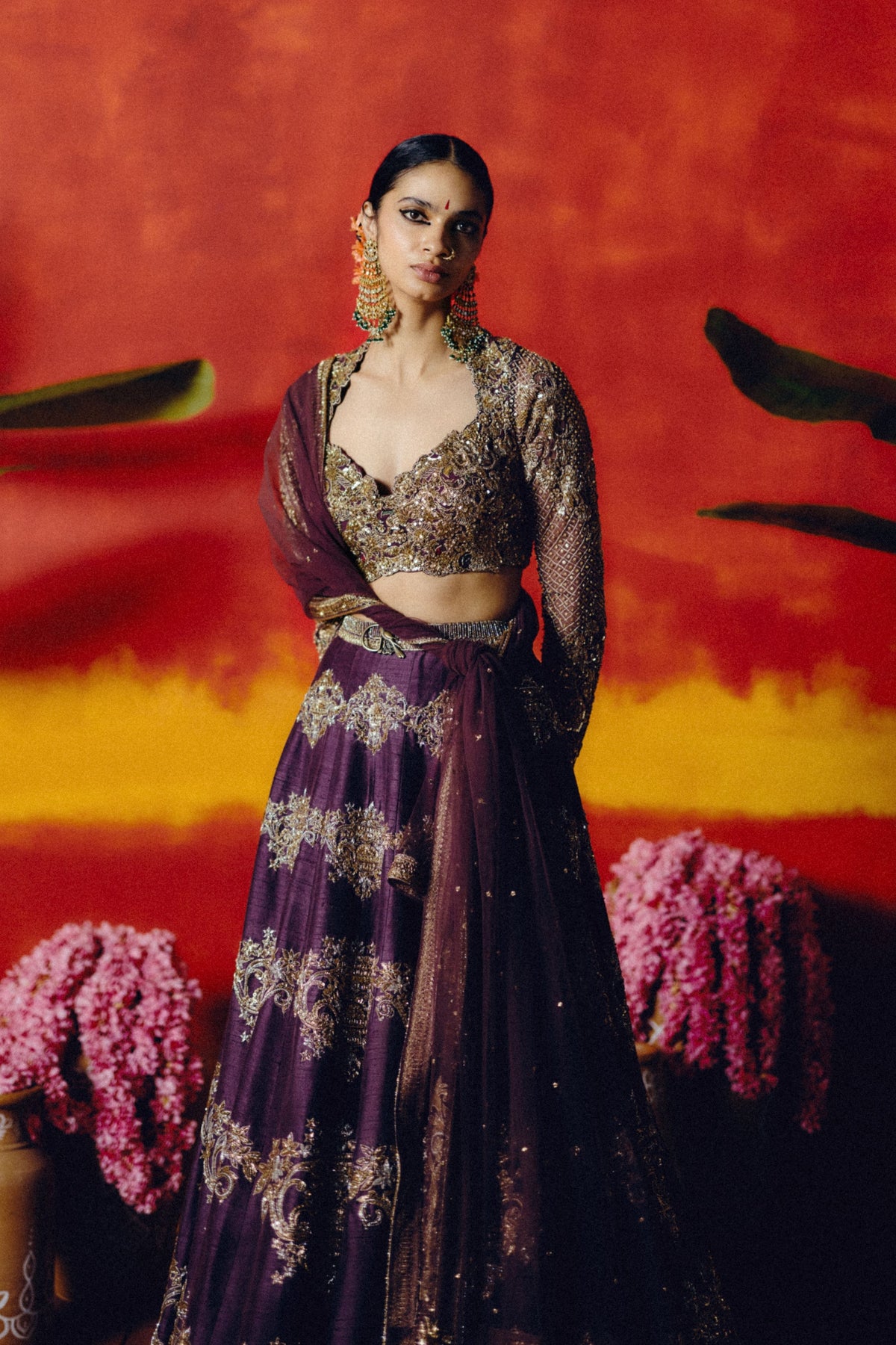 Meghamala Lehenga Set