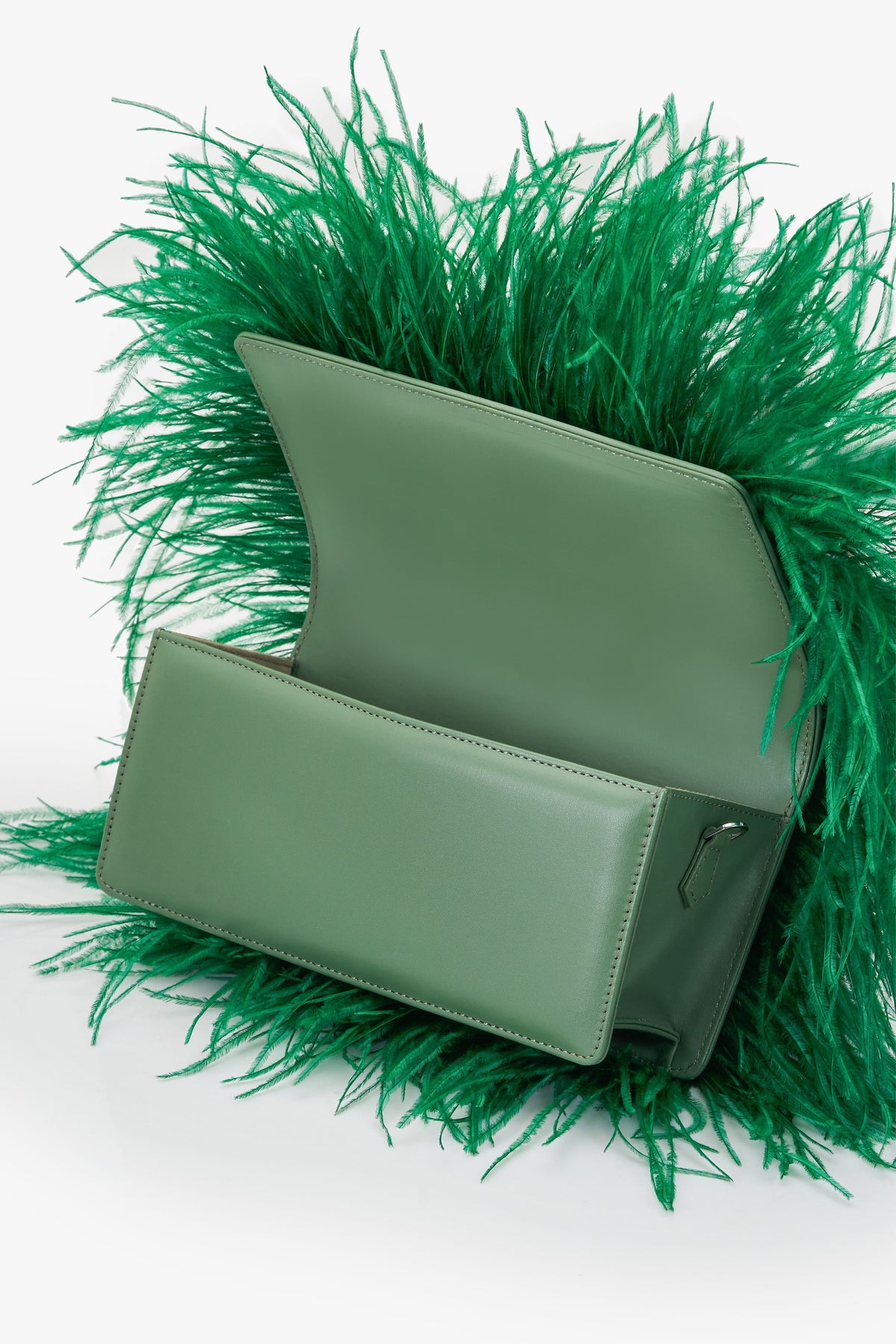 The Scarlet Amazon Green Midi Bag