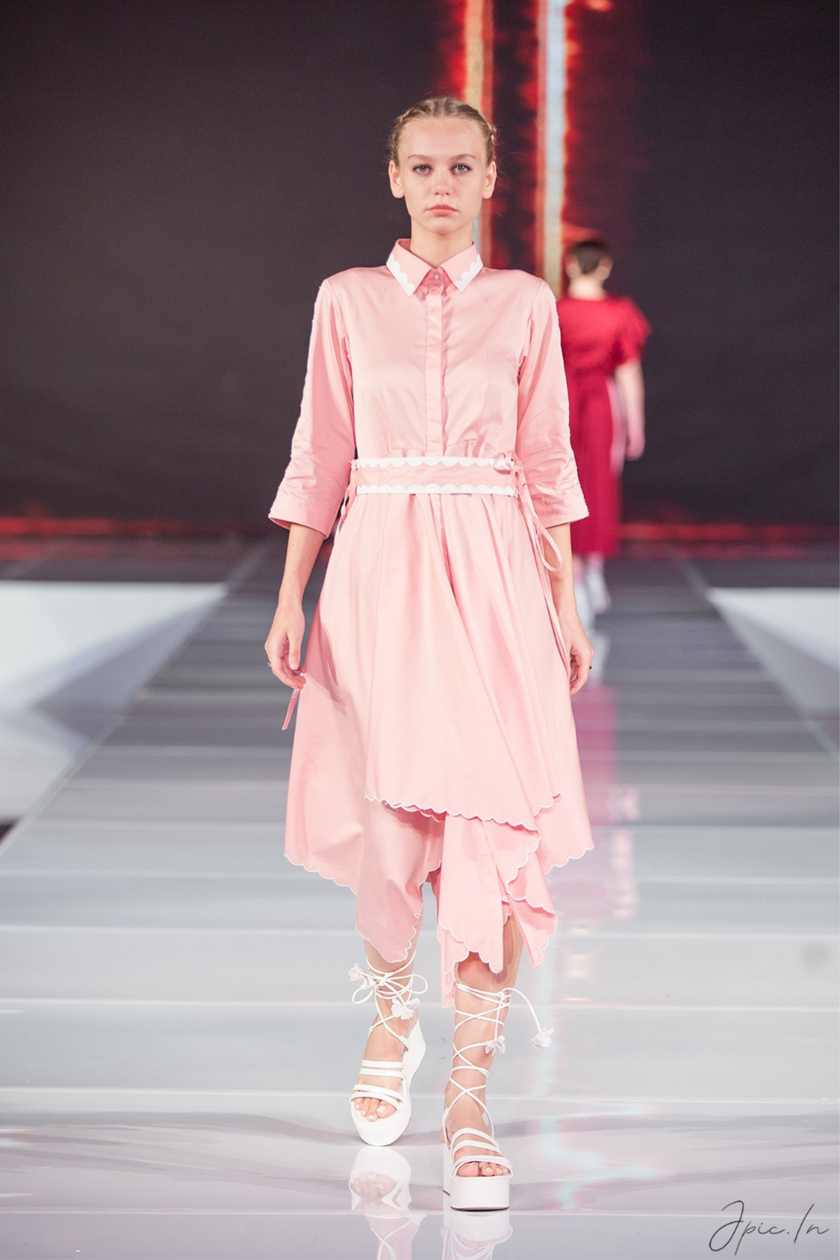 Bloom assymetric dress