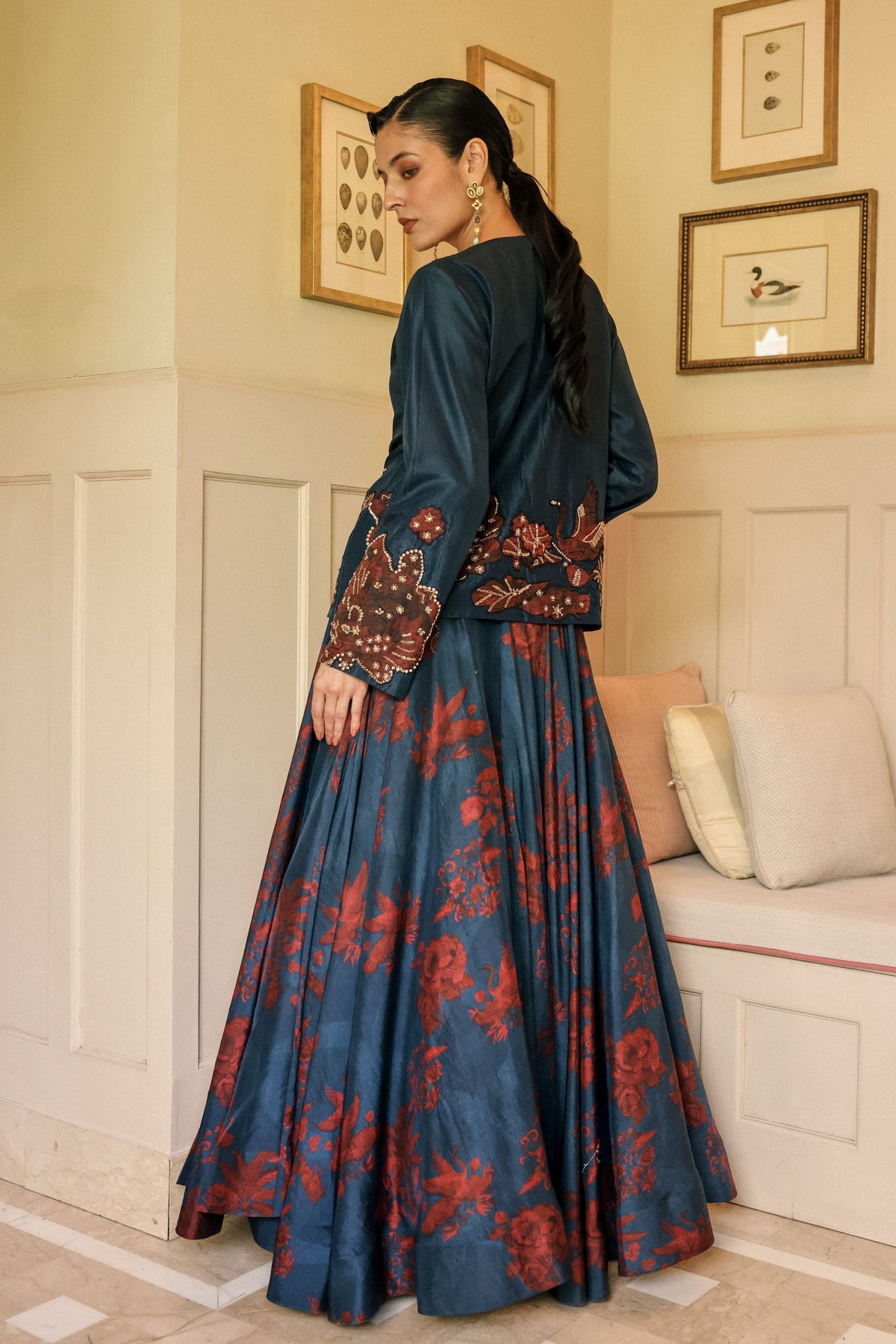 Carnival Dust Skirt With Jacket