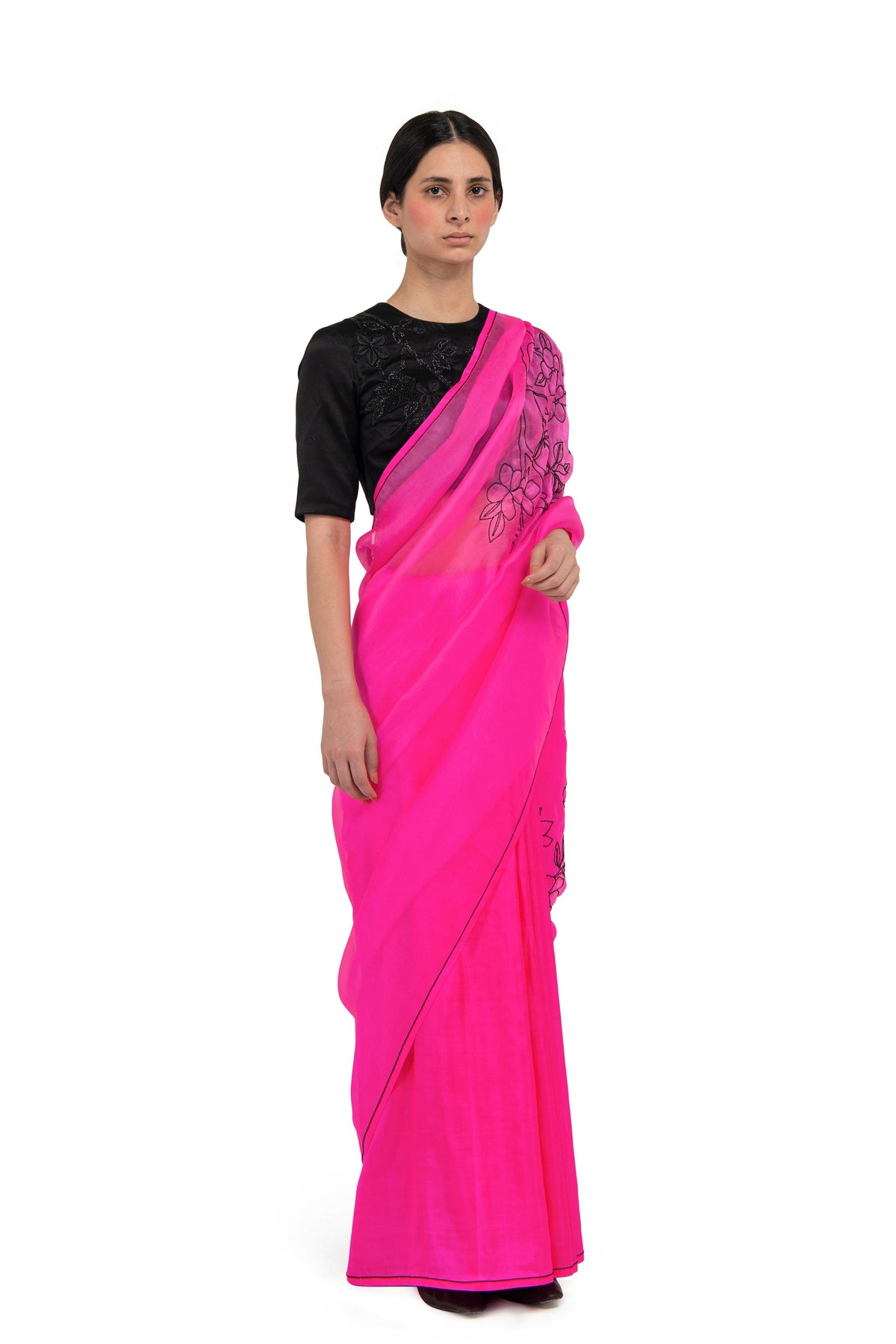 Gaiyo Pink Saree