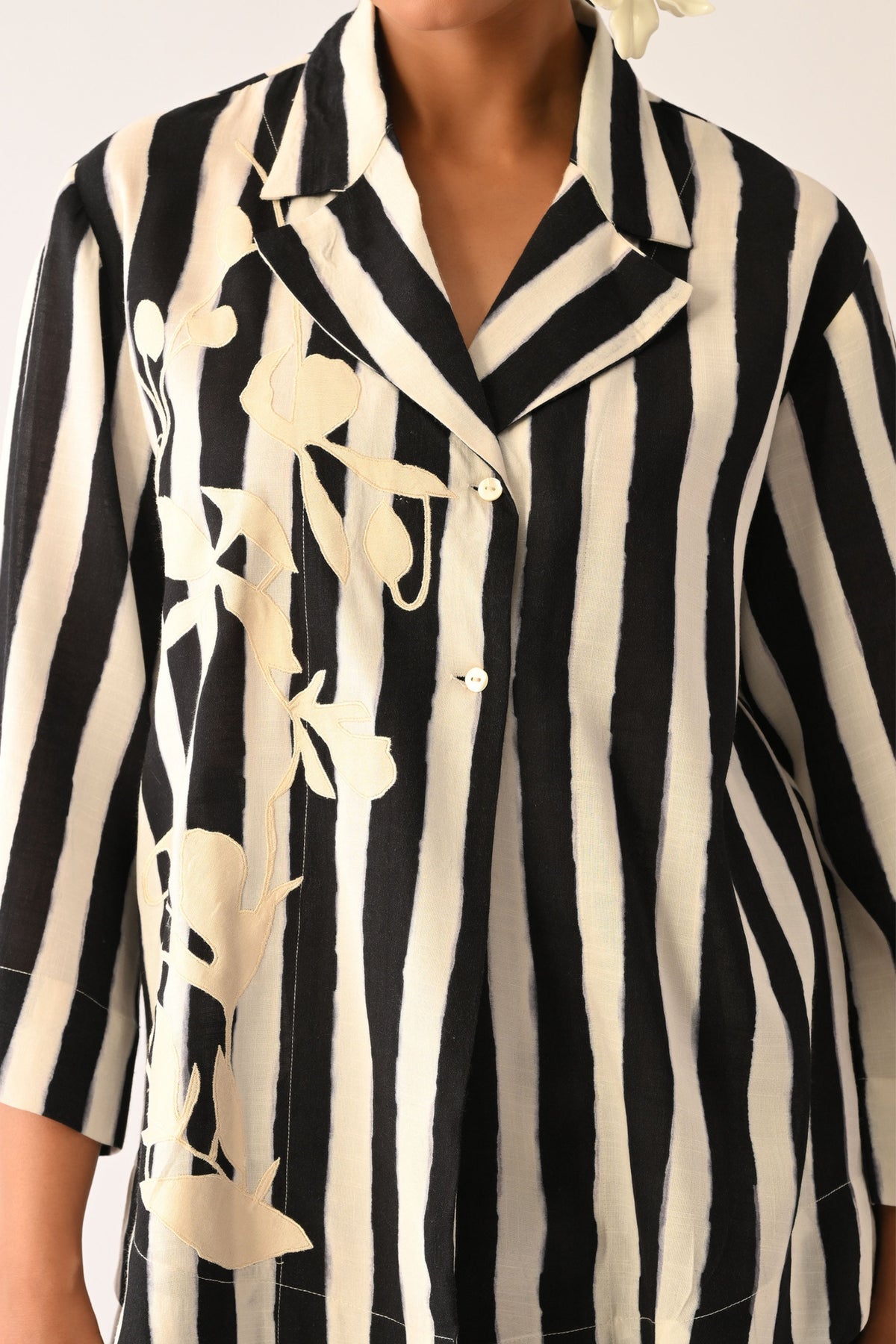 Revolt Psyflora Applique Shirt Set