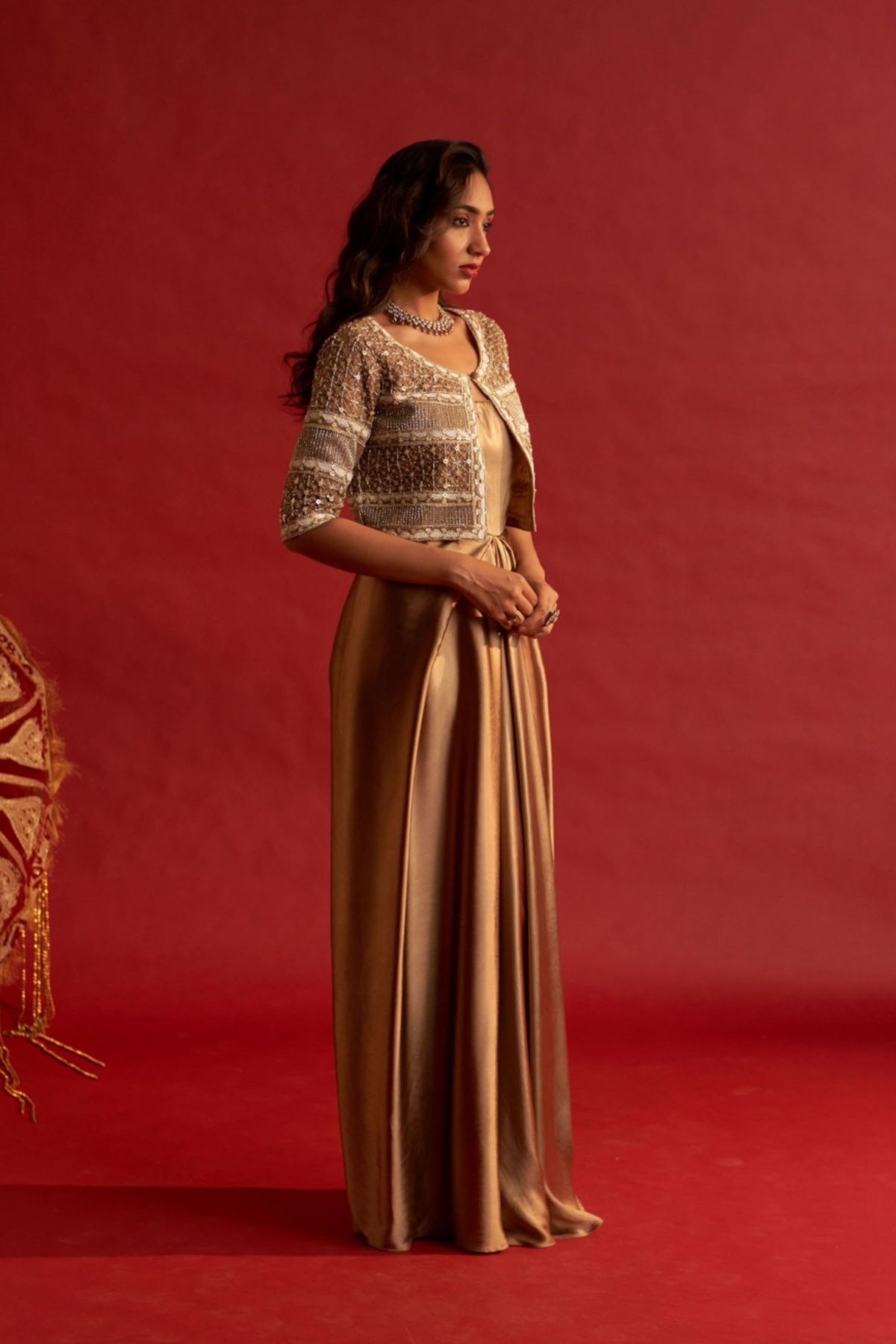 Copper Gold Gown