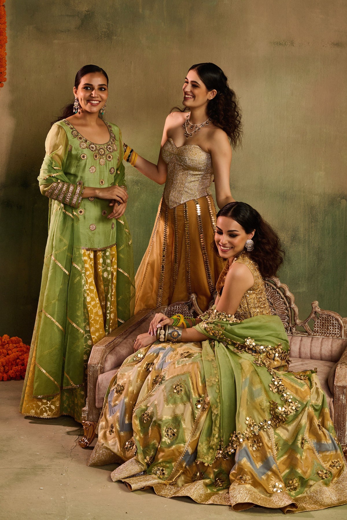 Rangrez Kurta Sharara Set