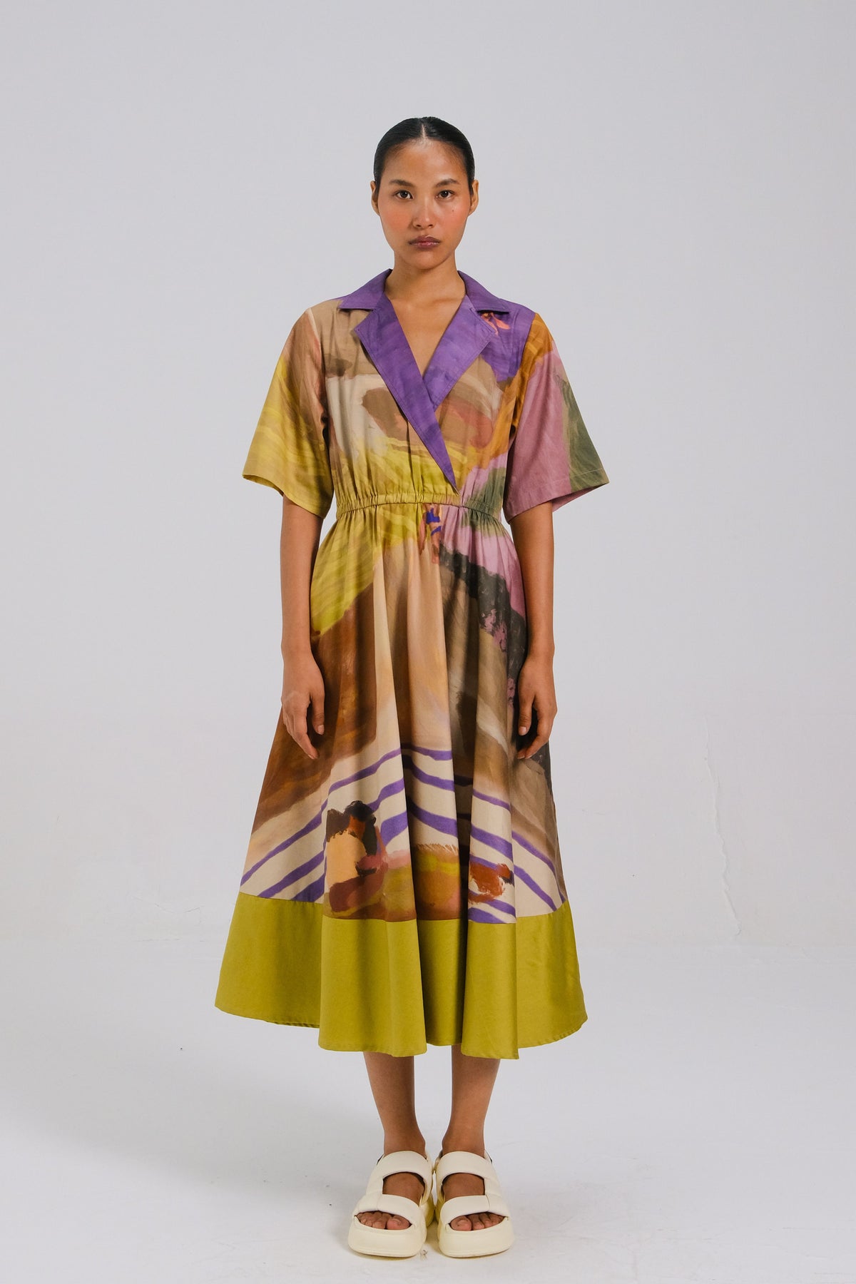 Swimmers Printblock Dress