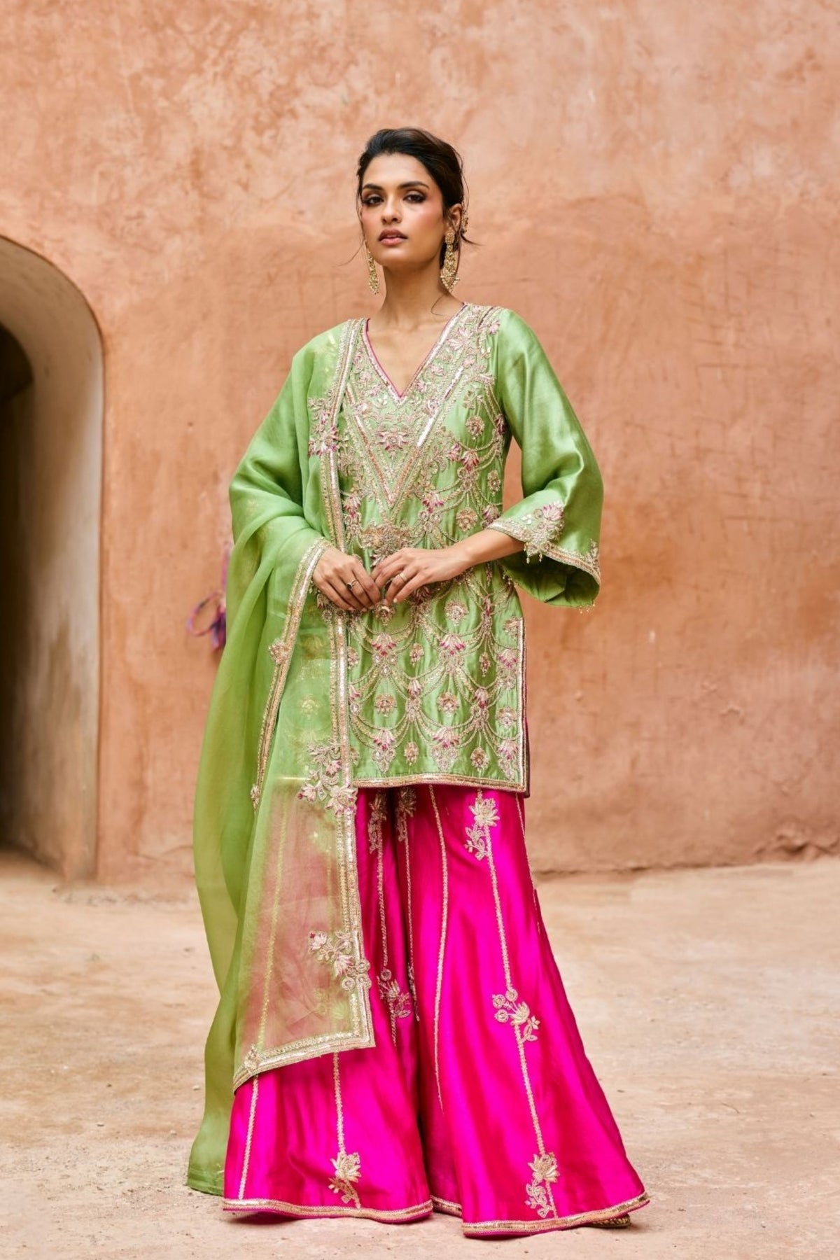 Meher Sharara Set