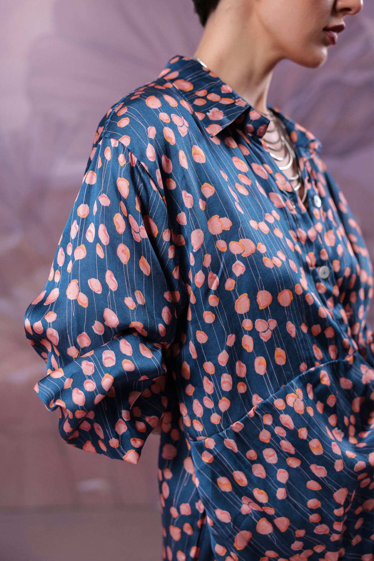Prussian Chatterjee Co-ord Set