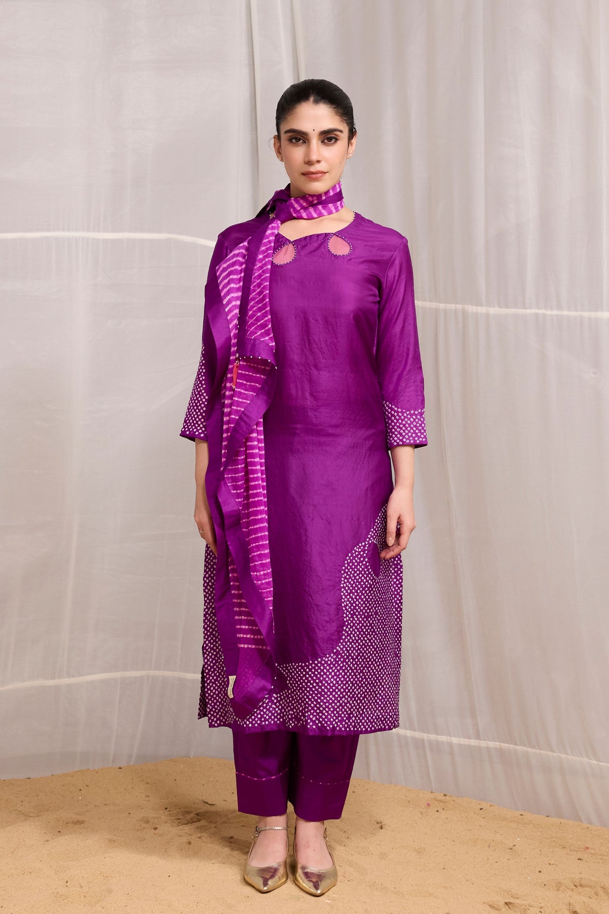 Puple Raah Suit