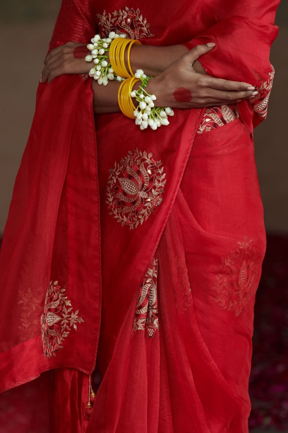 Lotus Saree