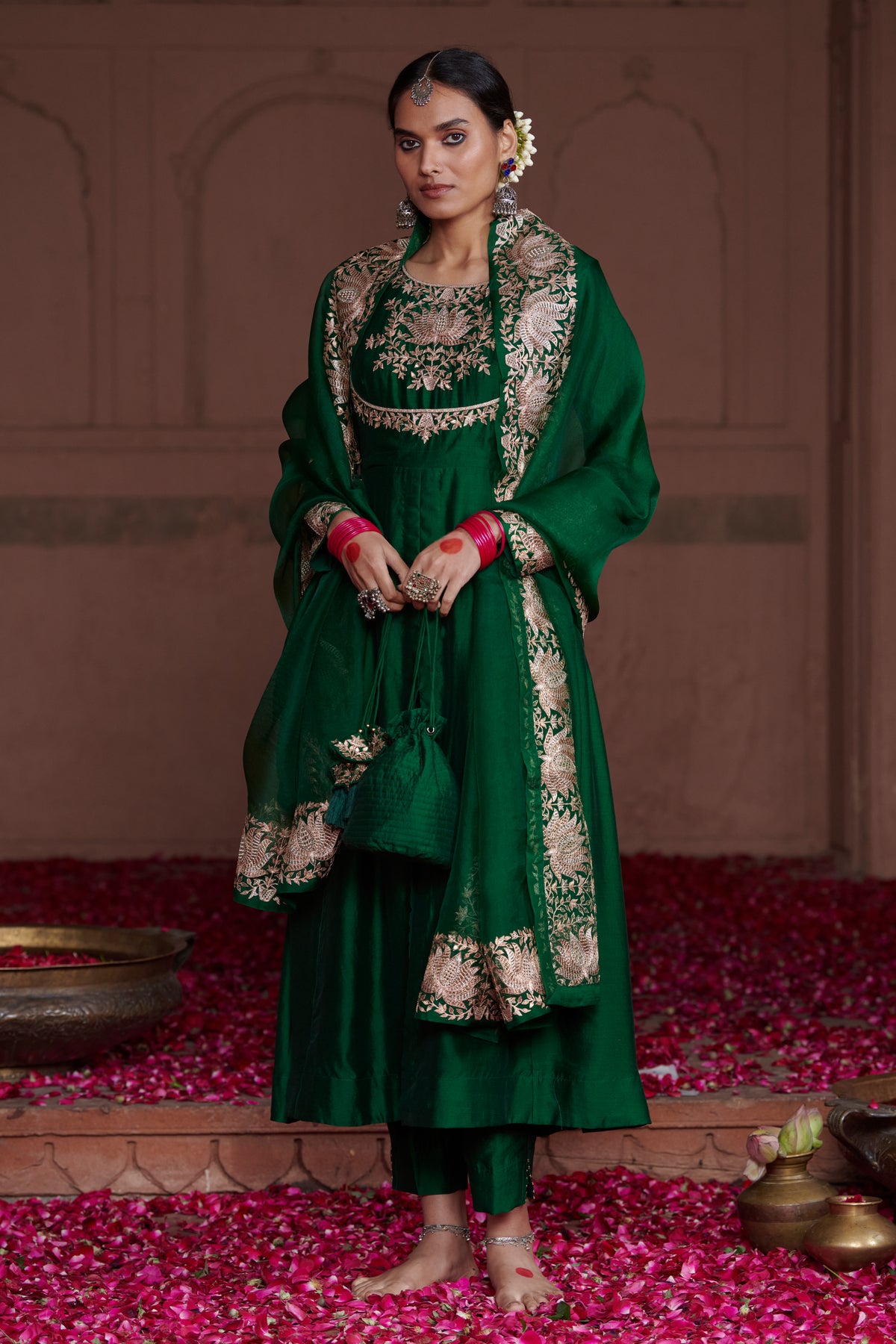 Lotus Mughal Anarkali