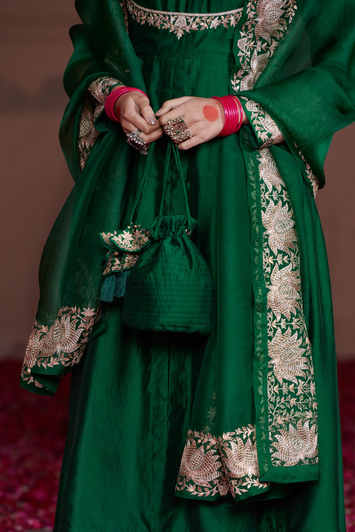 Lotus Mughal Anarkali