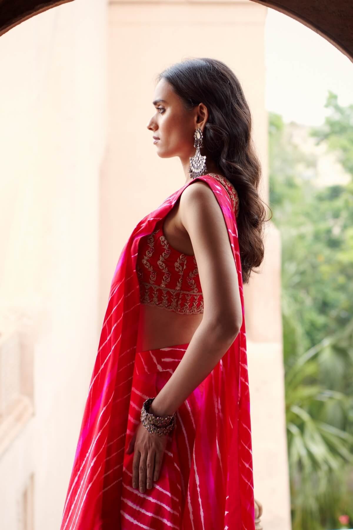 Sarang Leheriya Draped saree