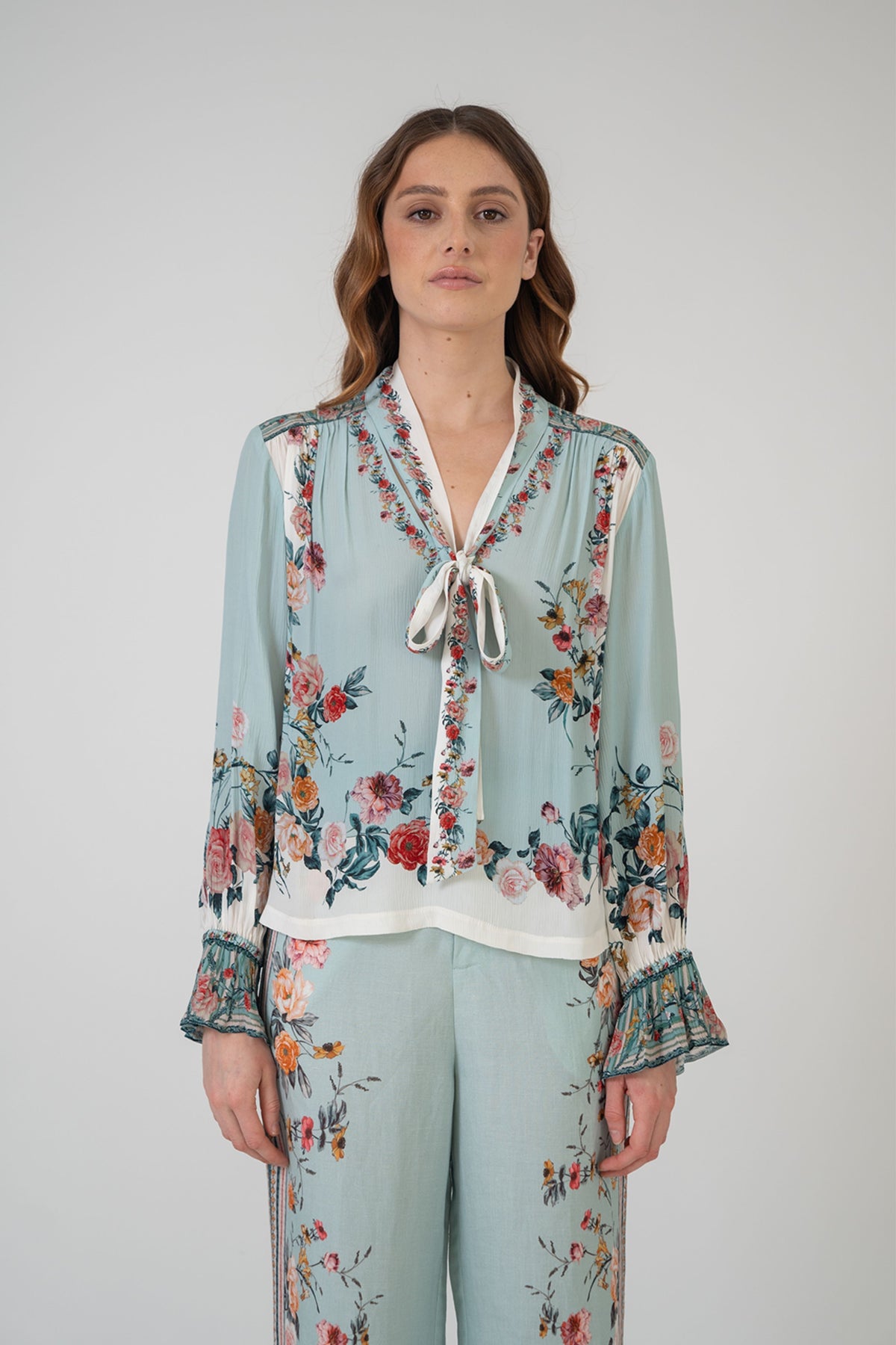Isola Neck Tie Top