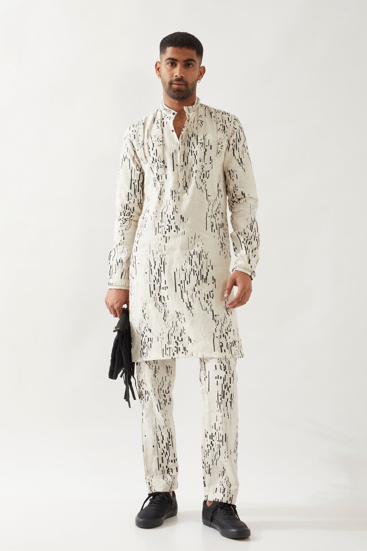 Elijah Bricks Ivory Kurta