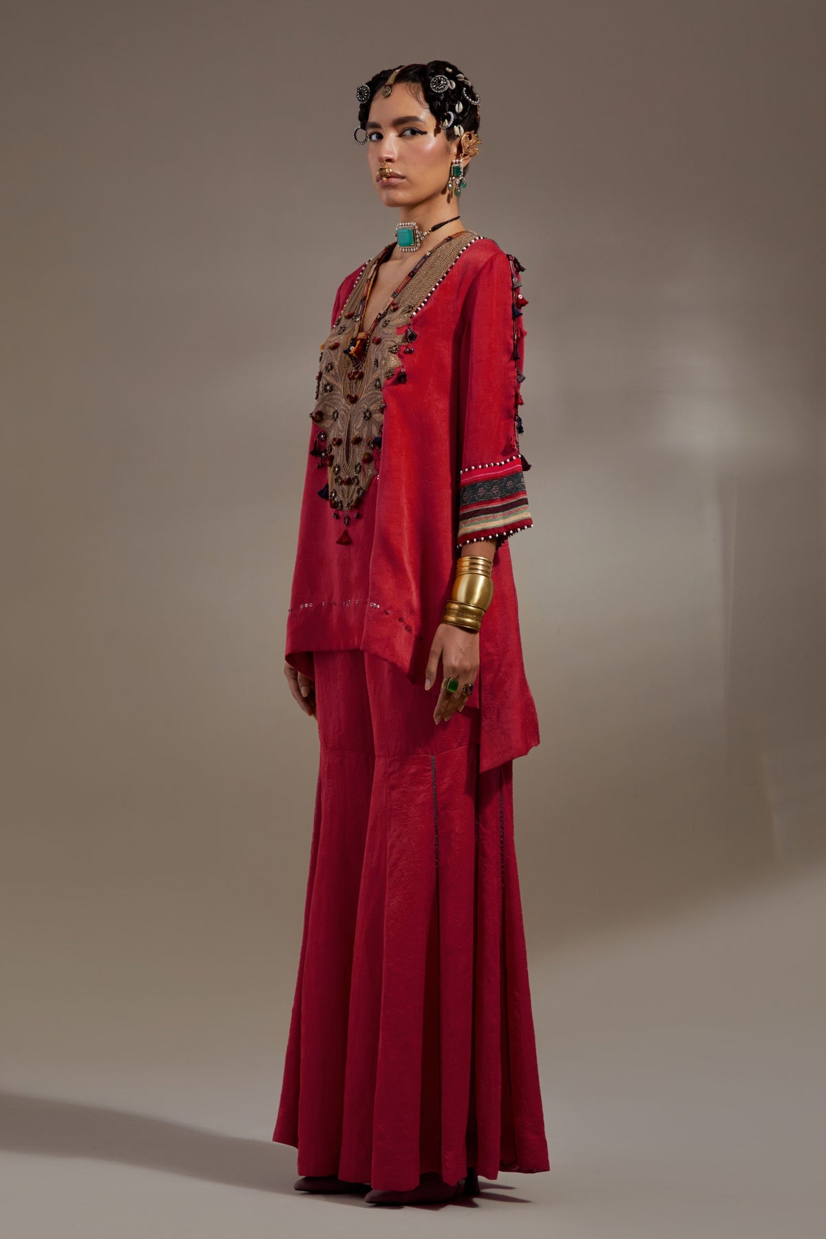 Sindoor Tunic Set