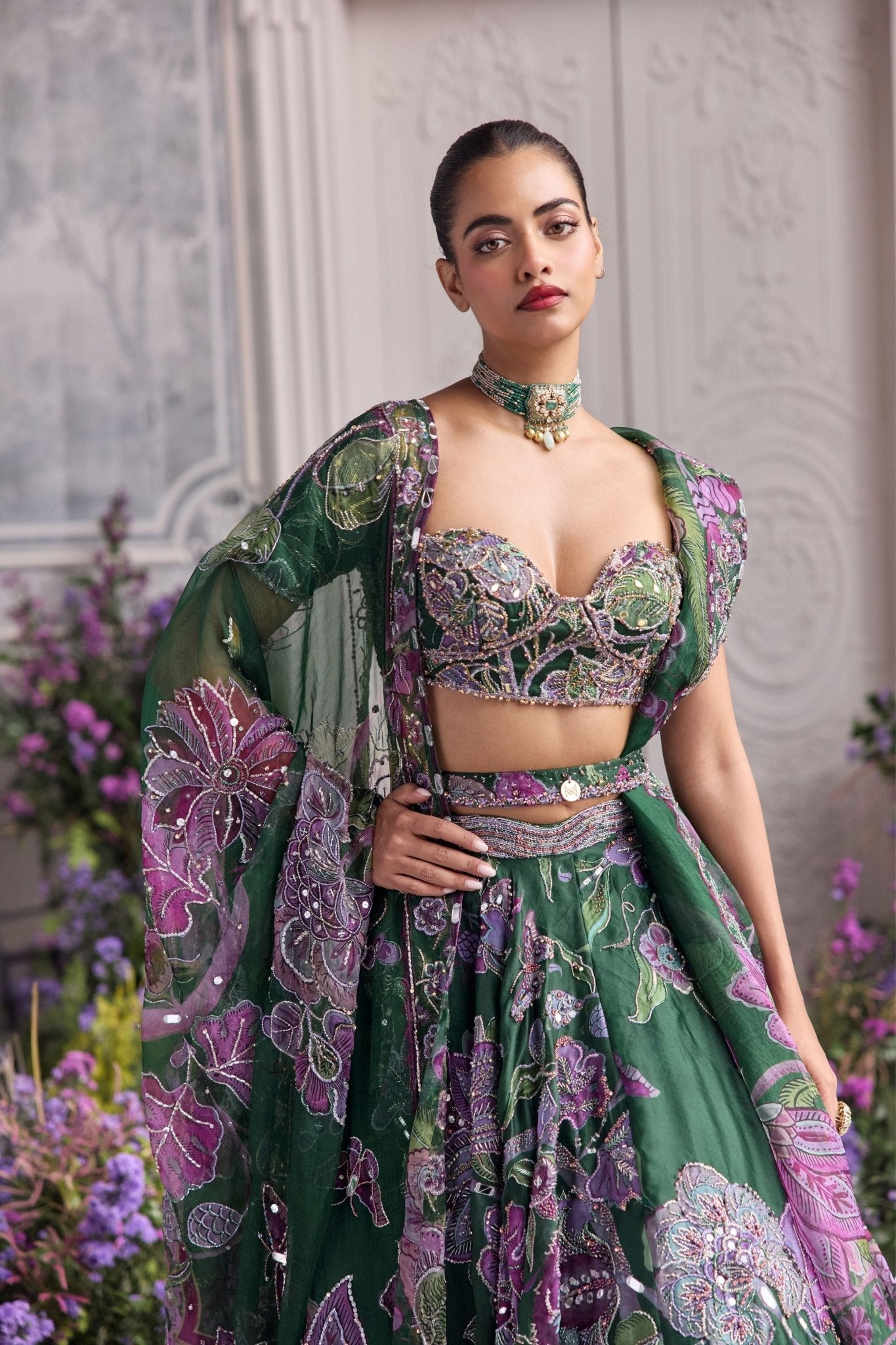 Adaia Bridal Lehenga Set - Mahima Mahajan - Elahe