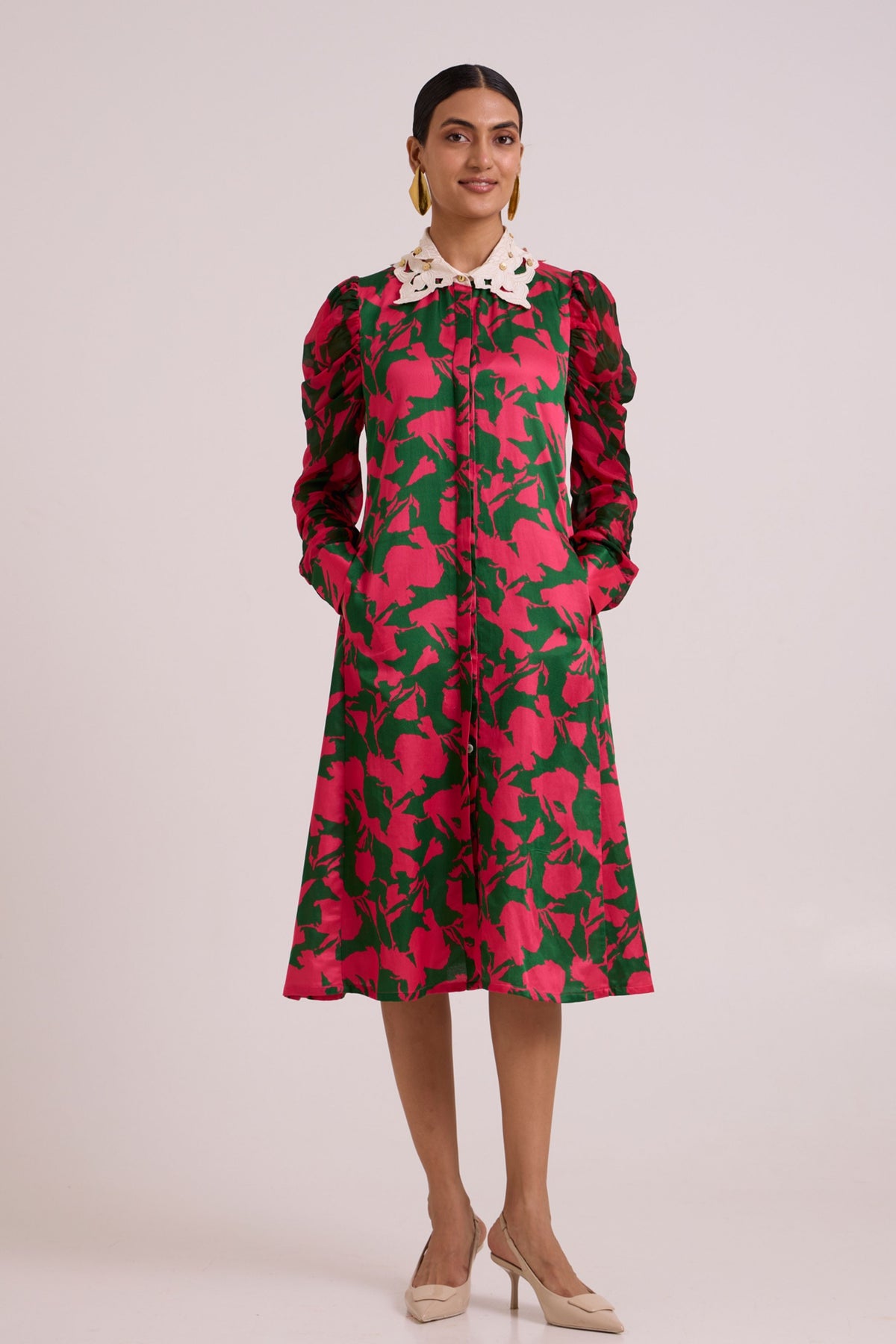 Fenixa Writer&#39;s Midi Dress