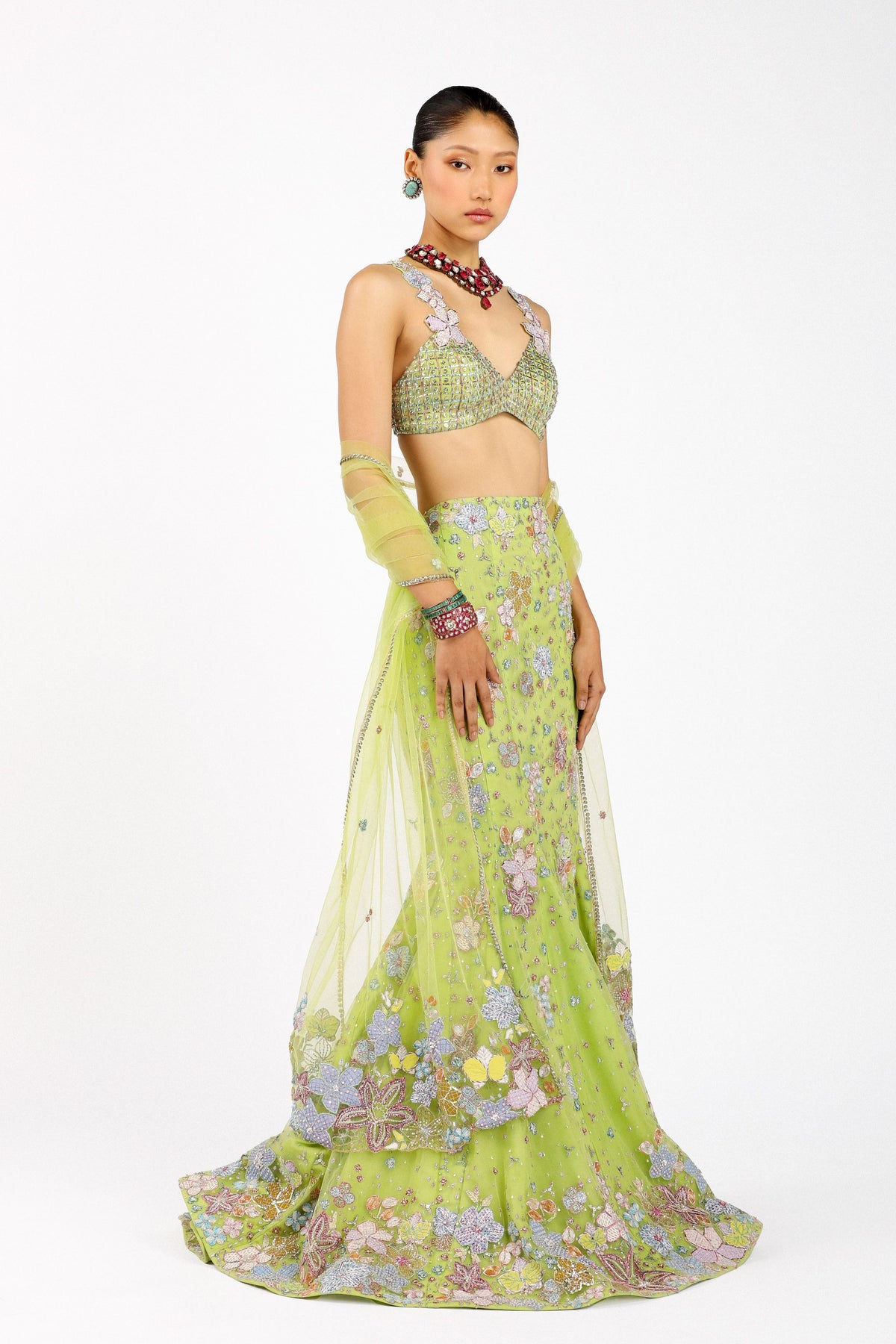 Verphine Mermaid Lehenga