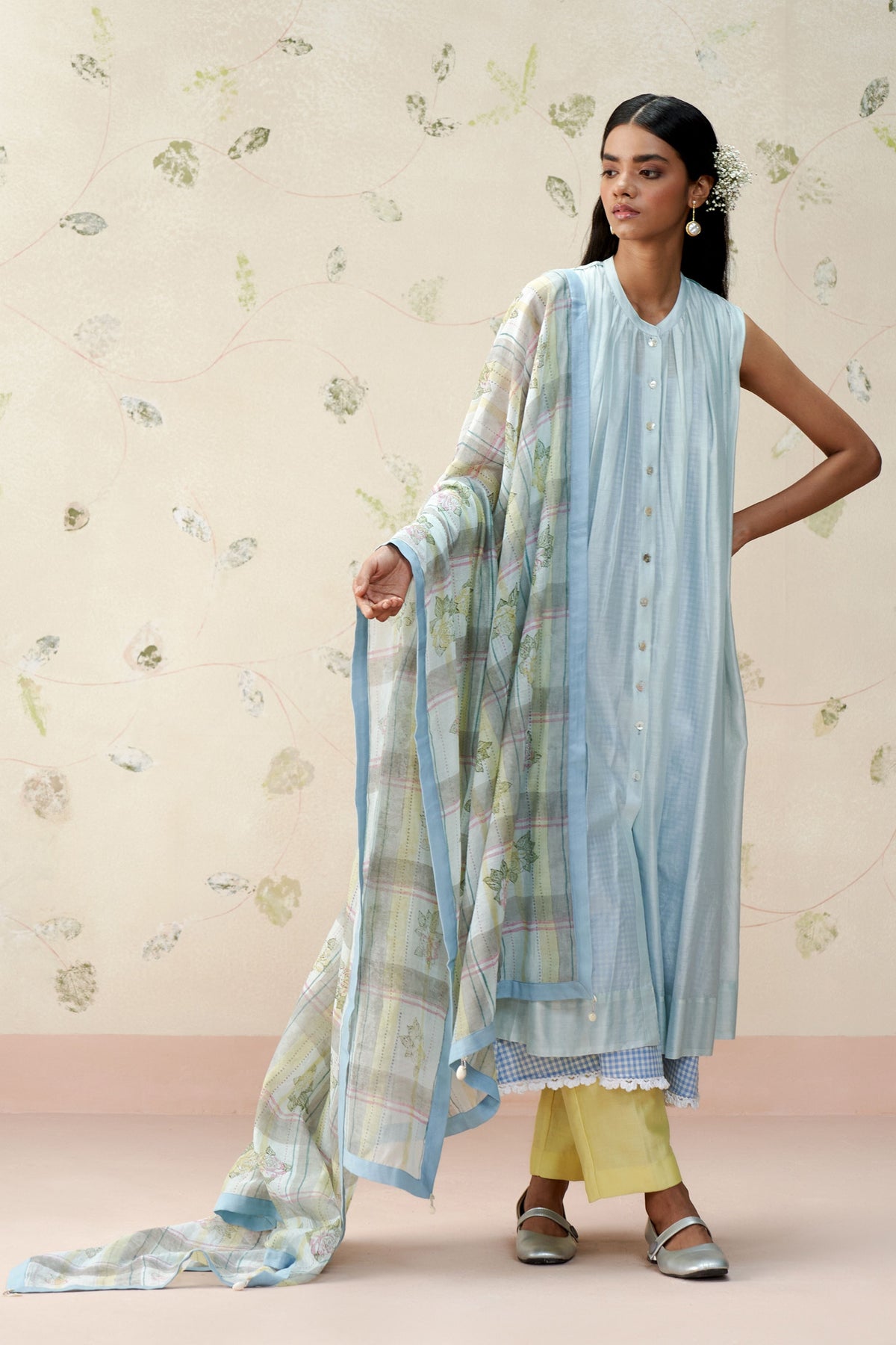 Eden Sky Blue Dupatta