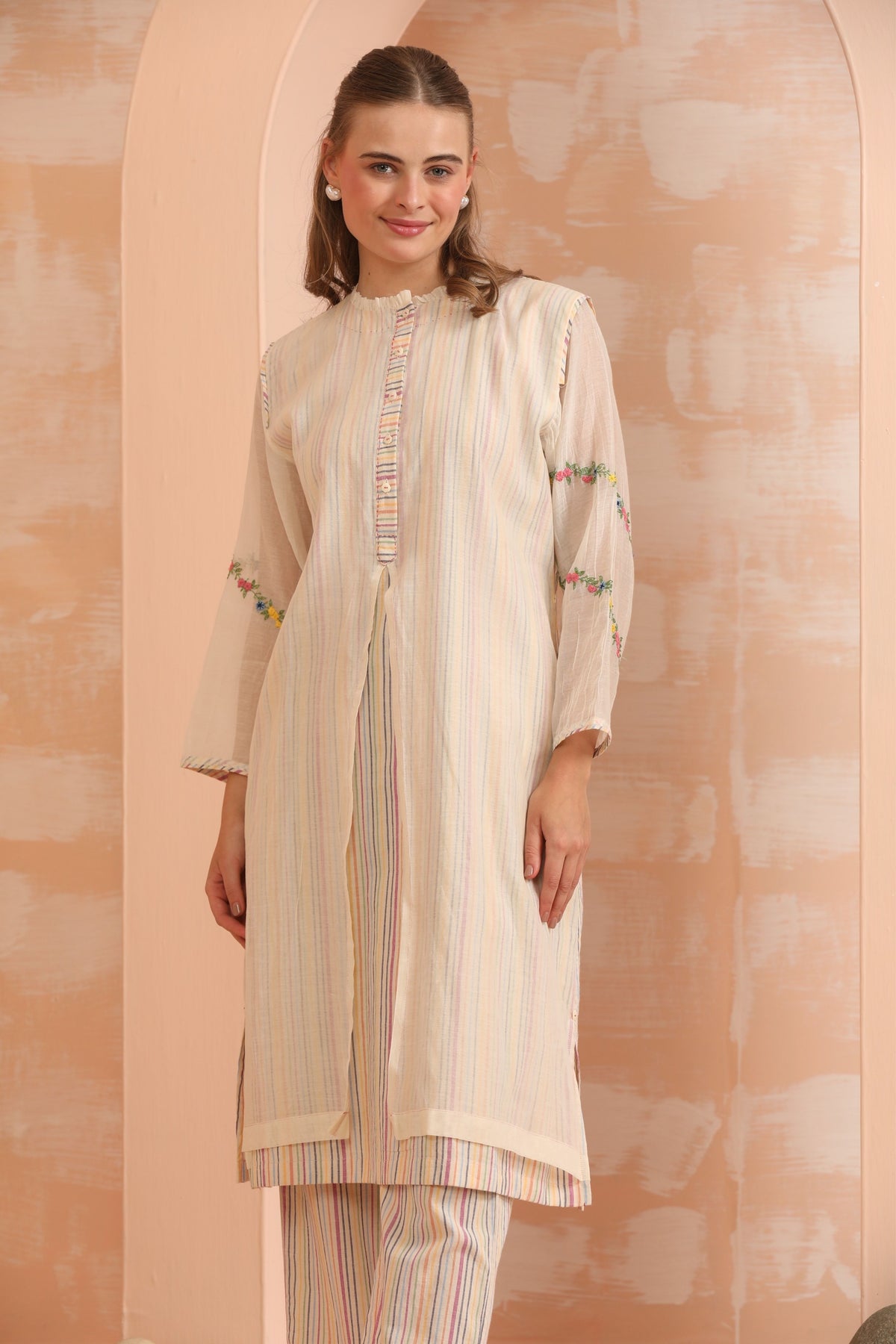 Claret Kurta