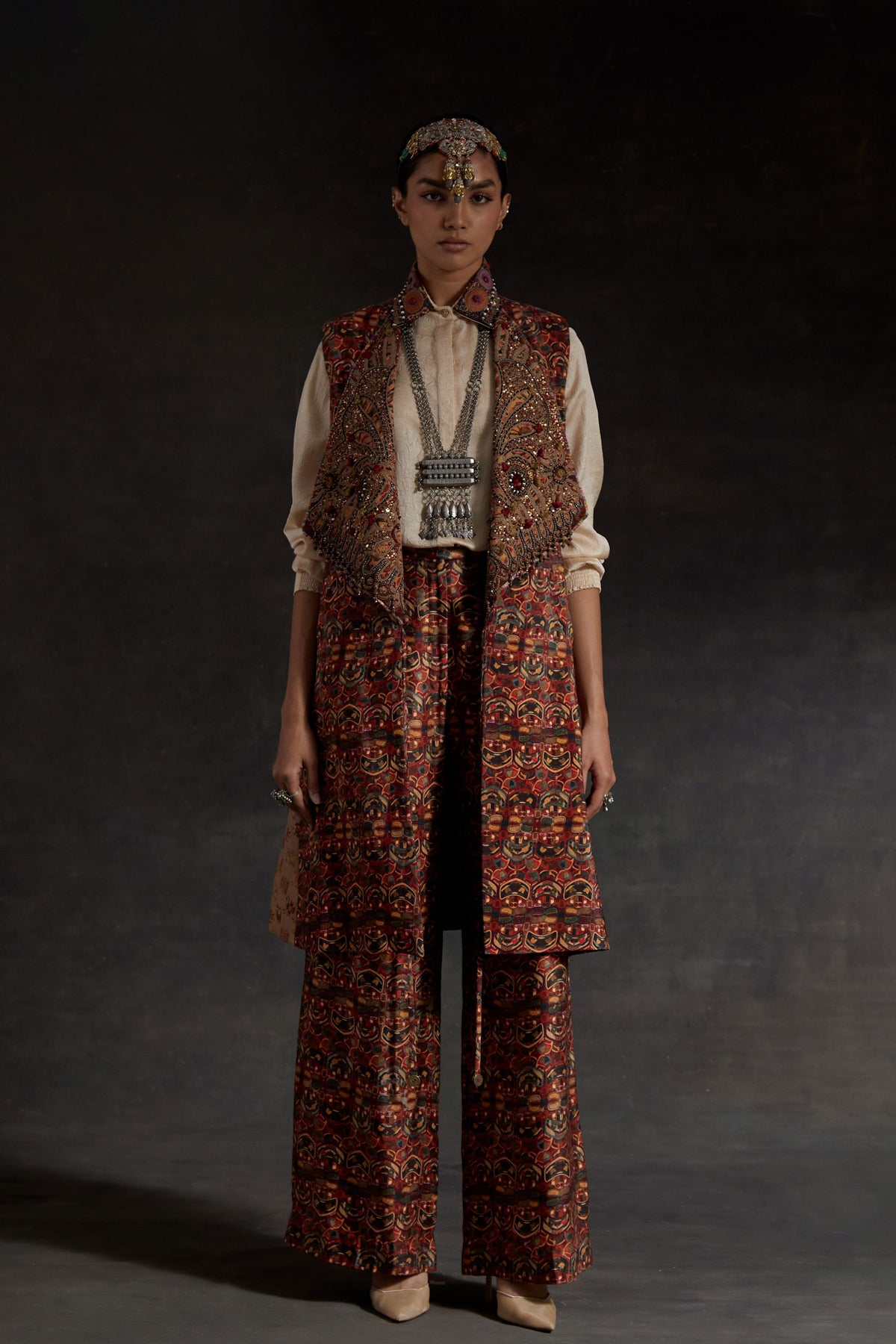 Hina Trench Coat Set