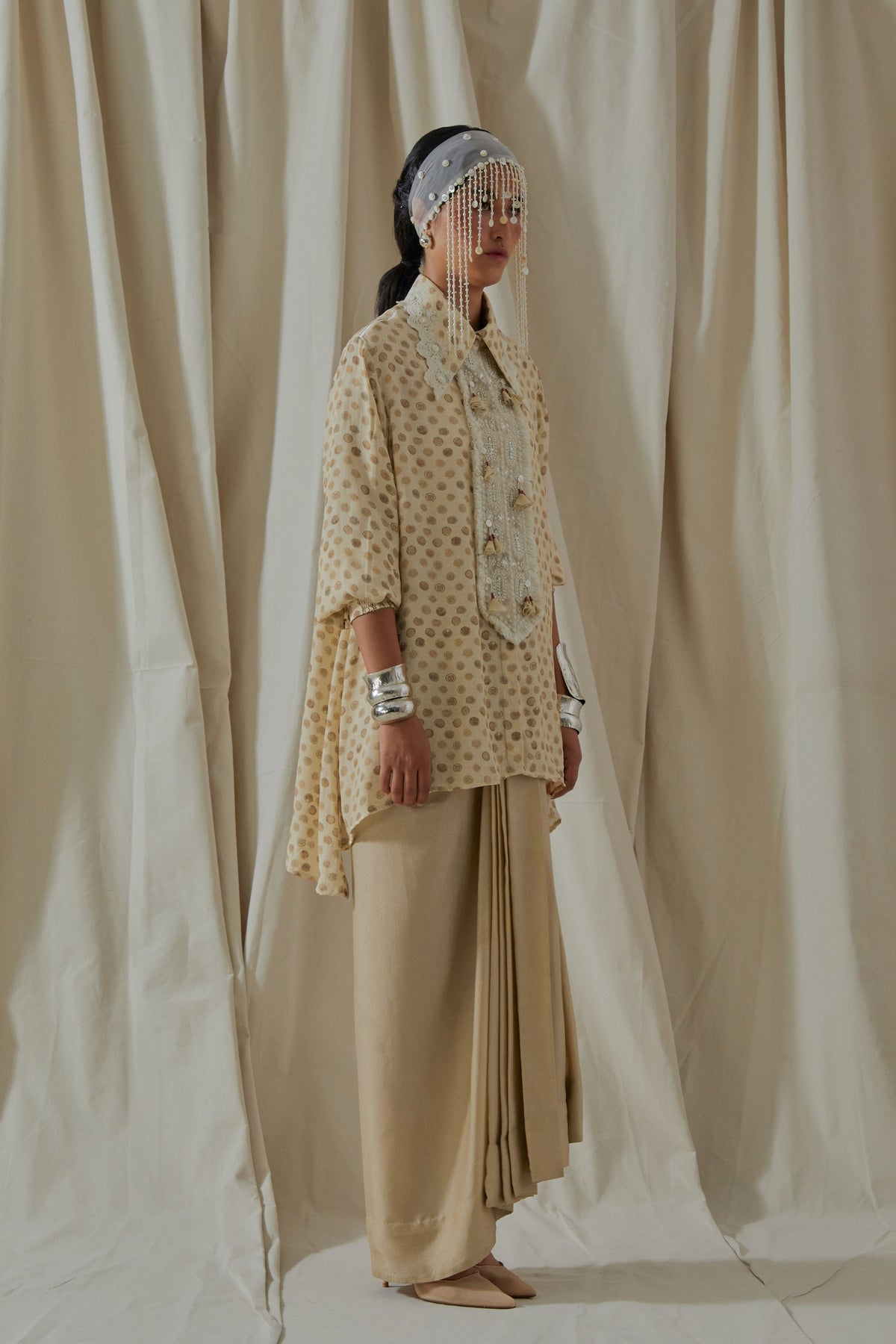 Atri Straight Shirt Set