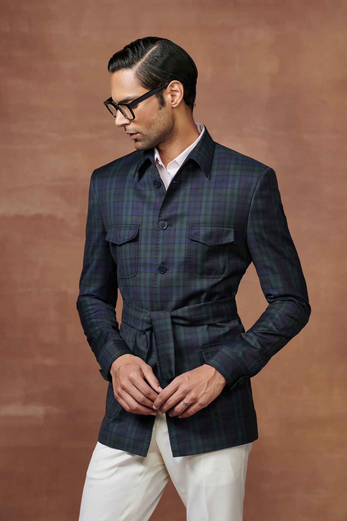 Green Check Hunting Jacket