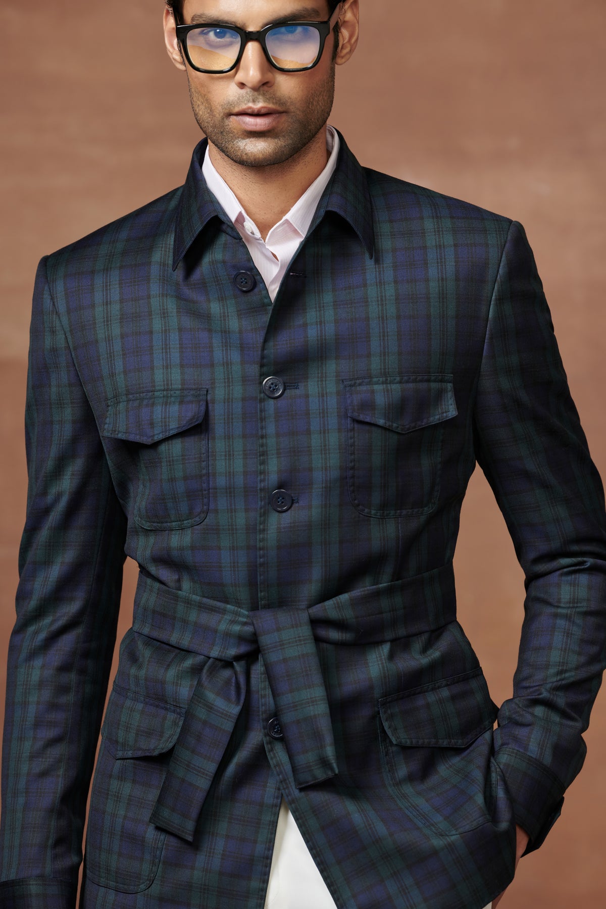Green Check Hunting Jacket