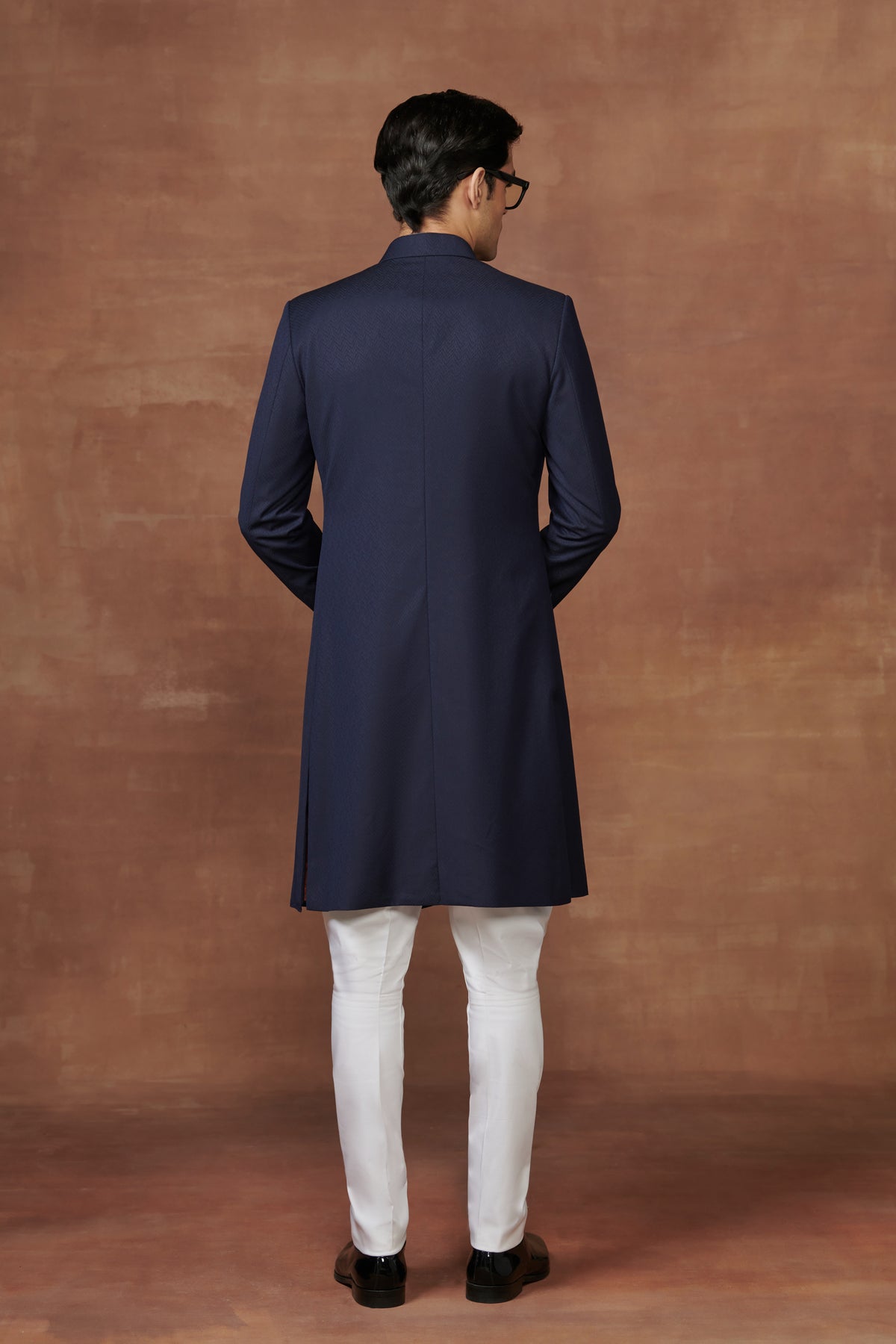 Classic Odyssey Charm Textured Achkan