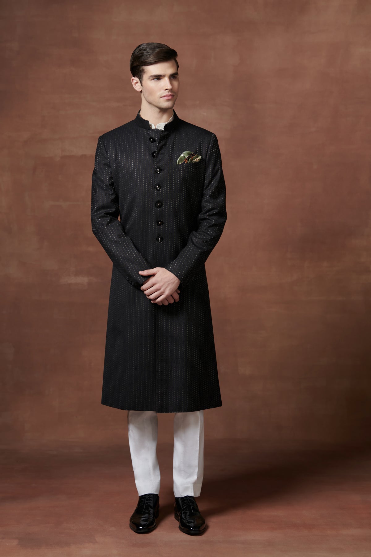 Regal Night Bespoke Achkan