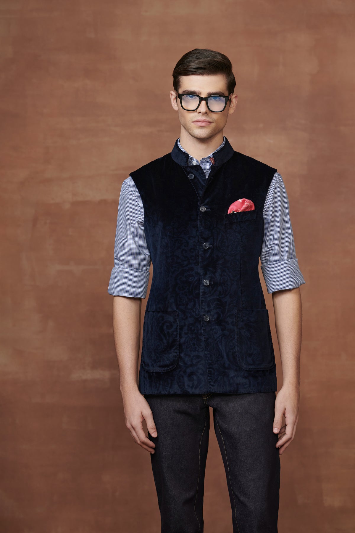 Nocturnal Evening Glamour Waistcoat