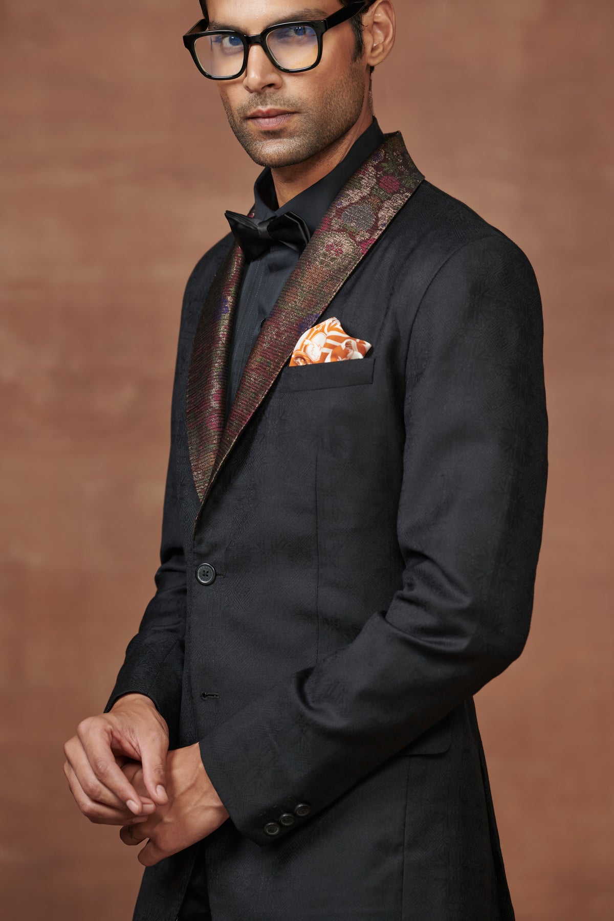 Textured Western Evening Jacket