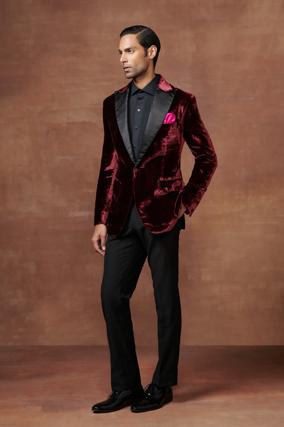 Regal Velour Bespoke Tuxedo Jacket